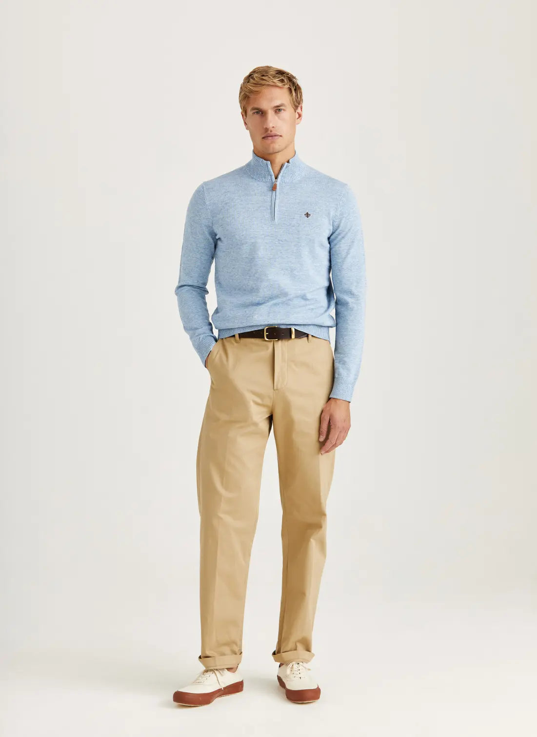 RANDALL HALF ZIP STRIK