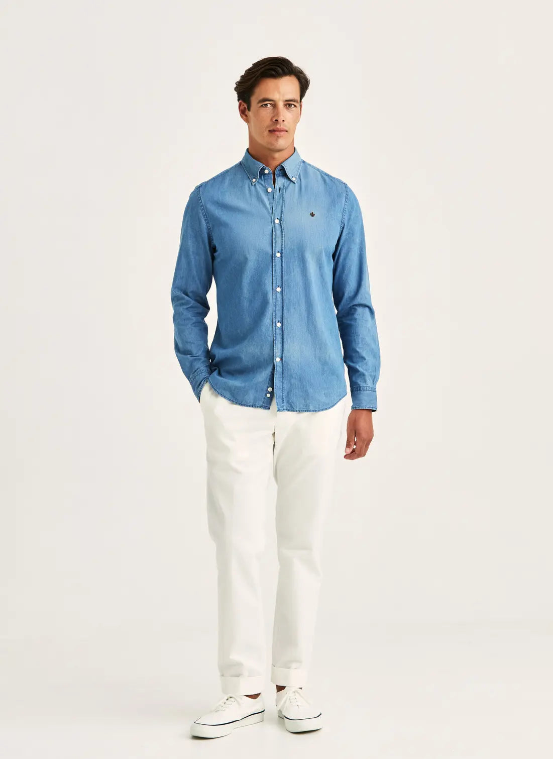 LIGHT DENIM SHIRT SLIM FIT