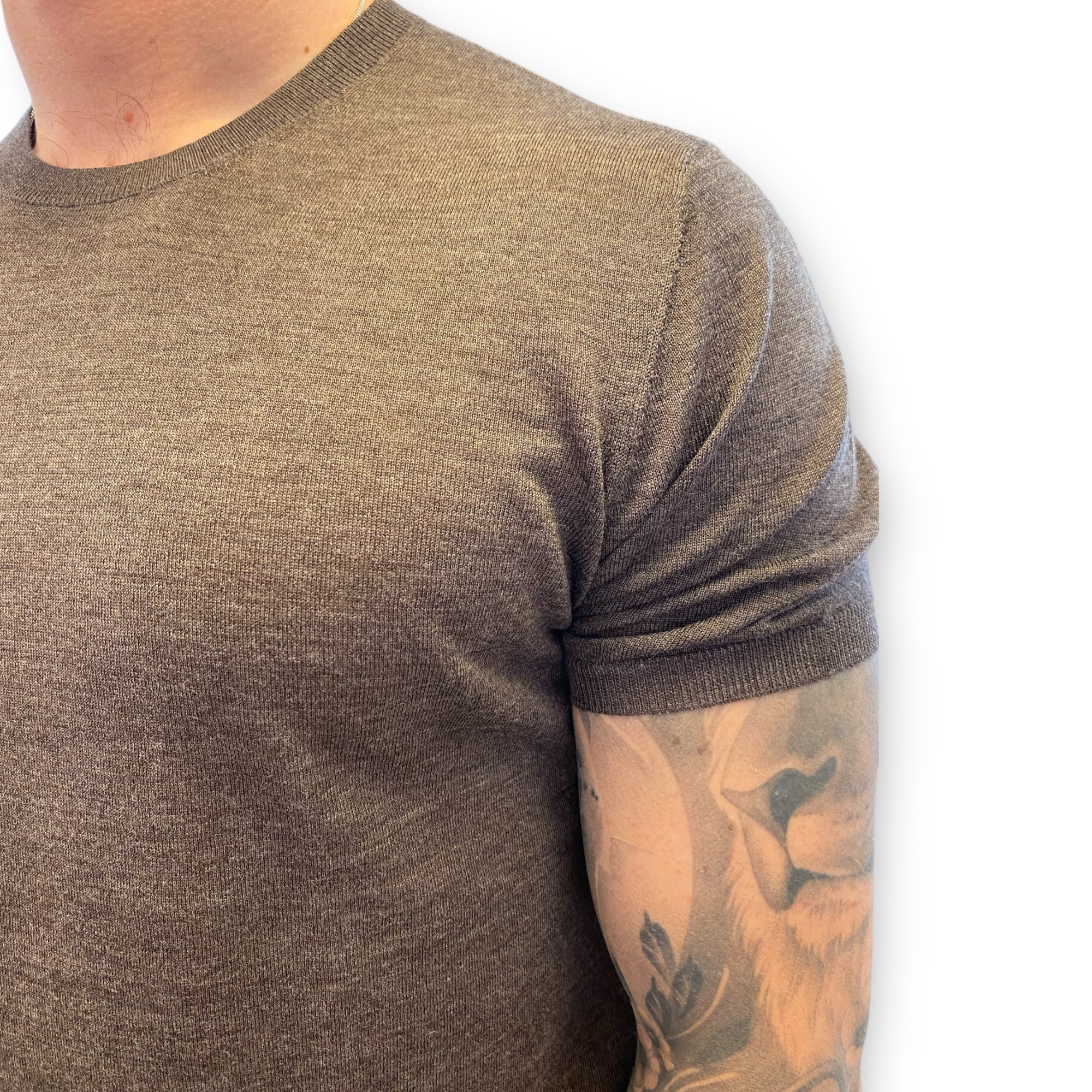 SILK CASHMERE T-SHIRT