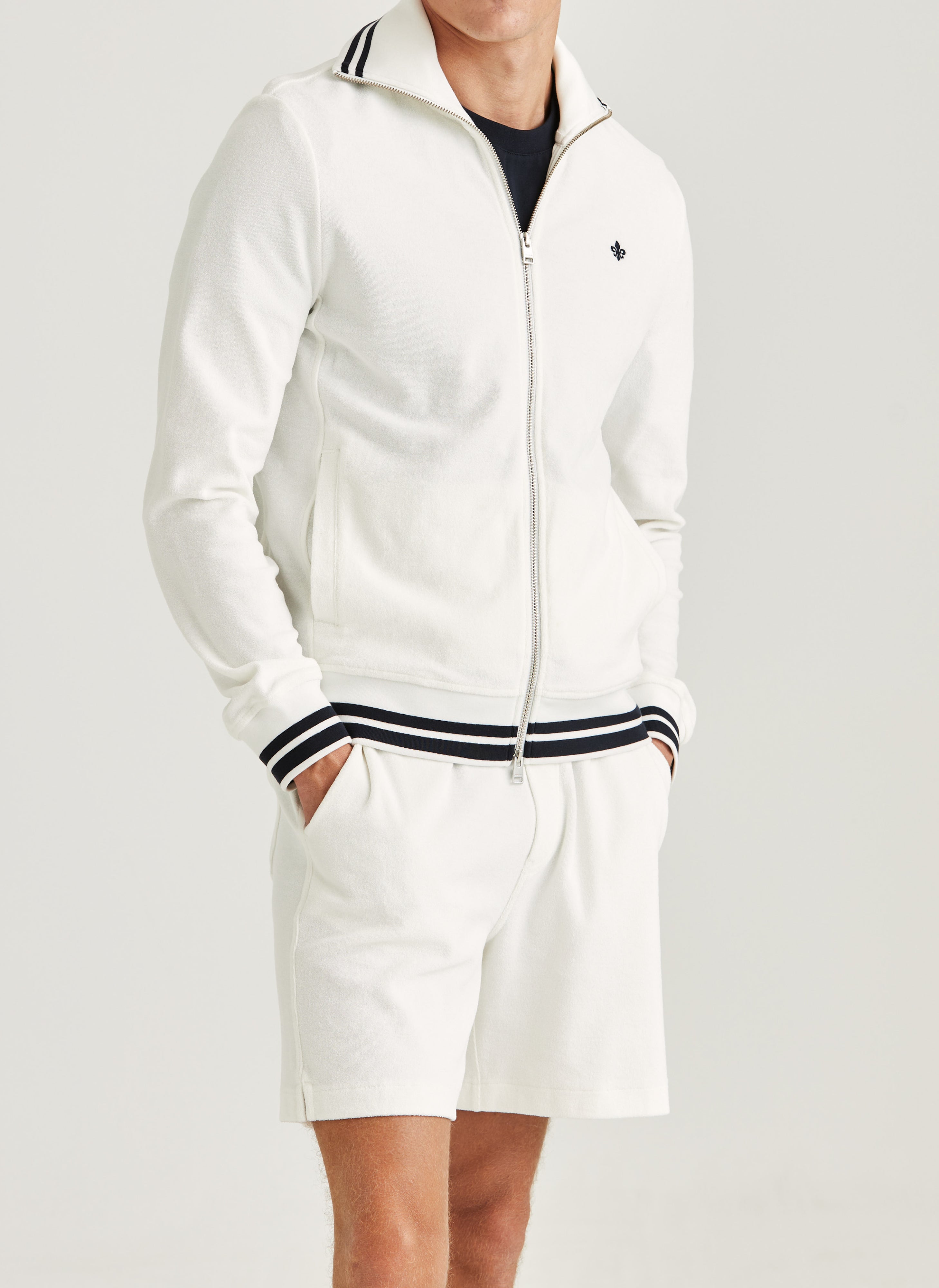 REEDFORD TEERY ZIP CARDIGAN