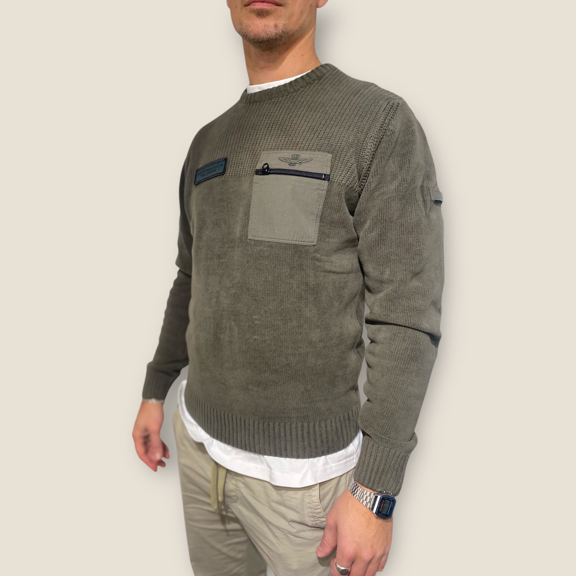 MAGLIA GIROCOLLO STRIK - DARK MUSK