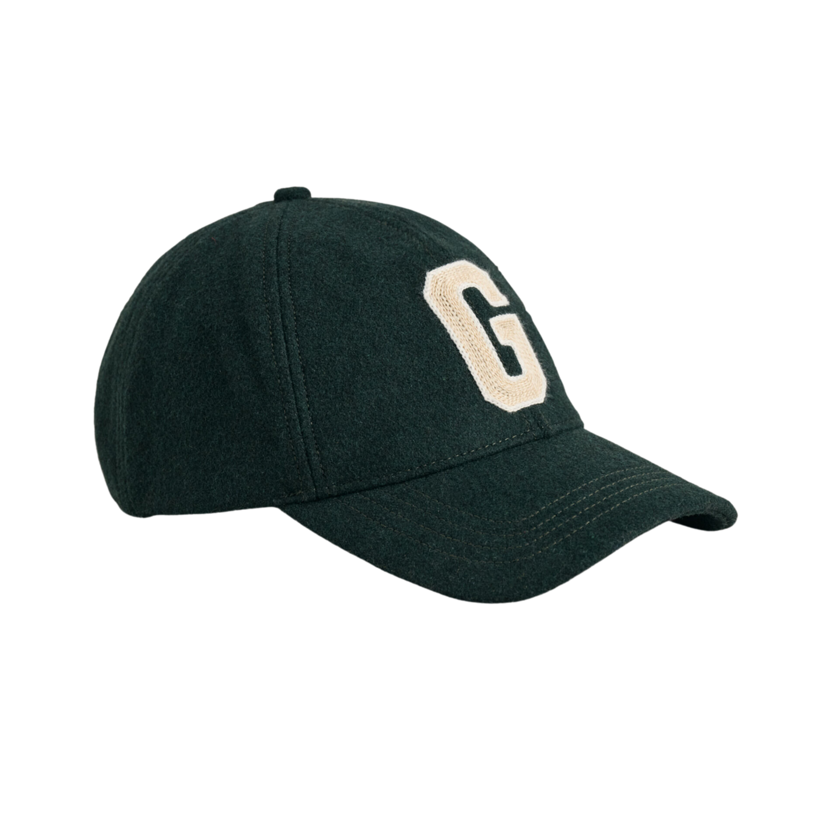 G BADGE WOOL CAP