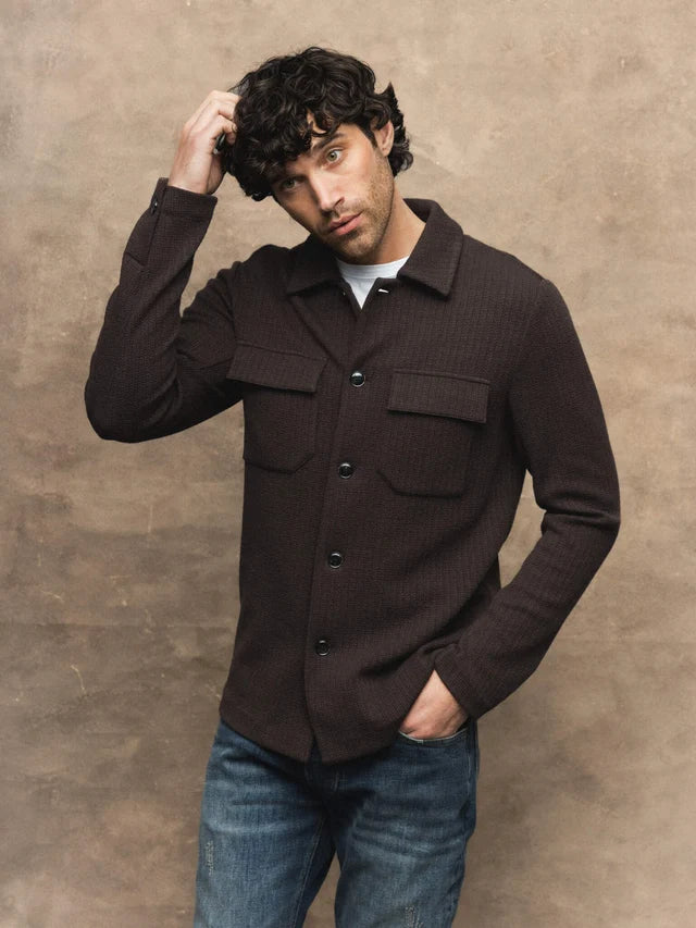 AUSTIN KNIT OVERSHIRT