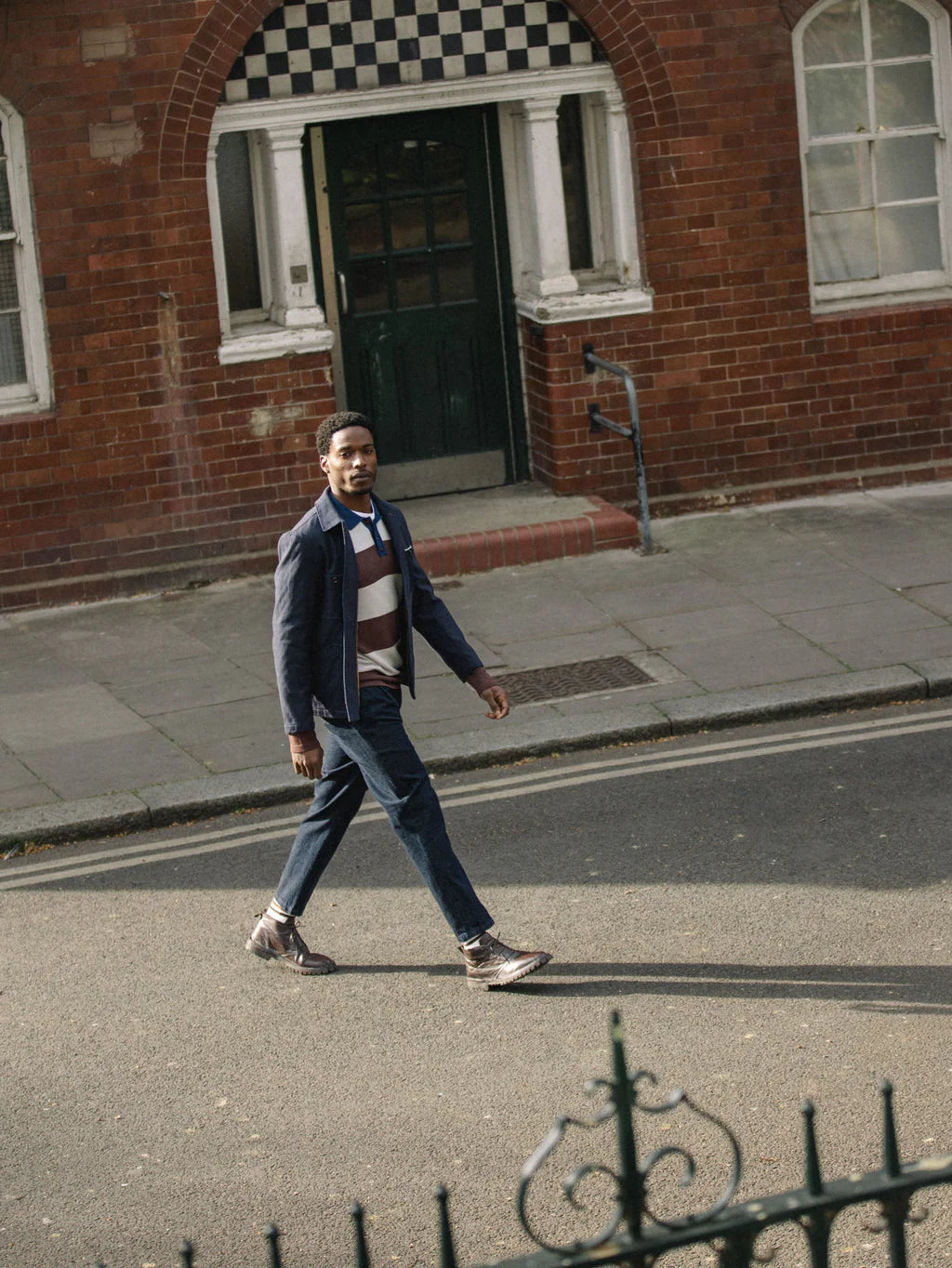 MMGROYAL PREPPY LS POLO STRIK