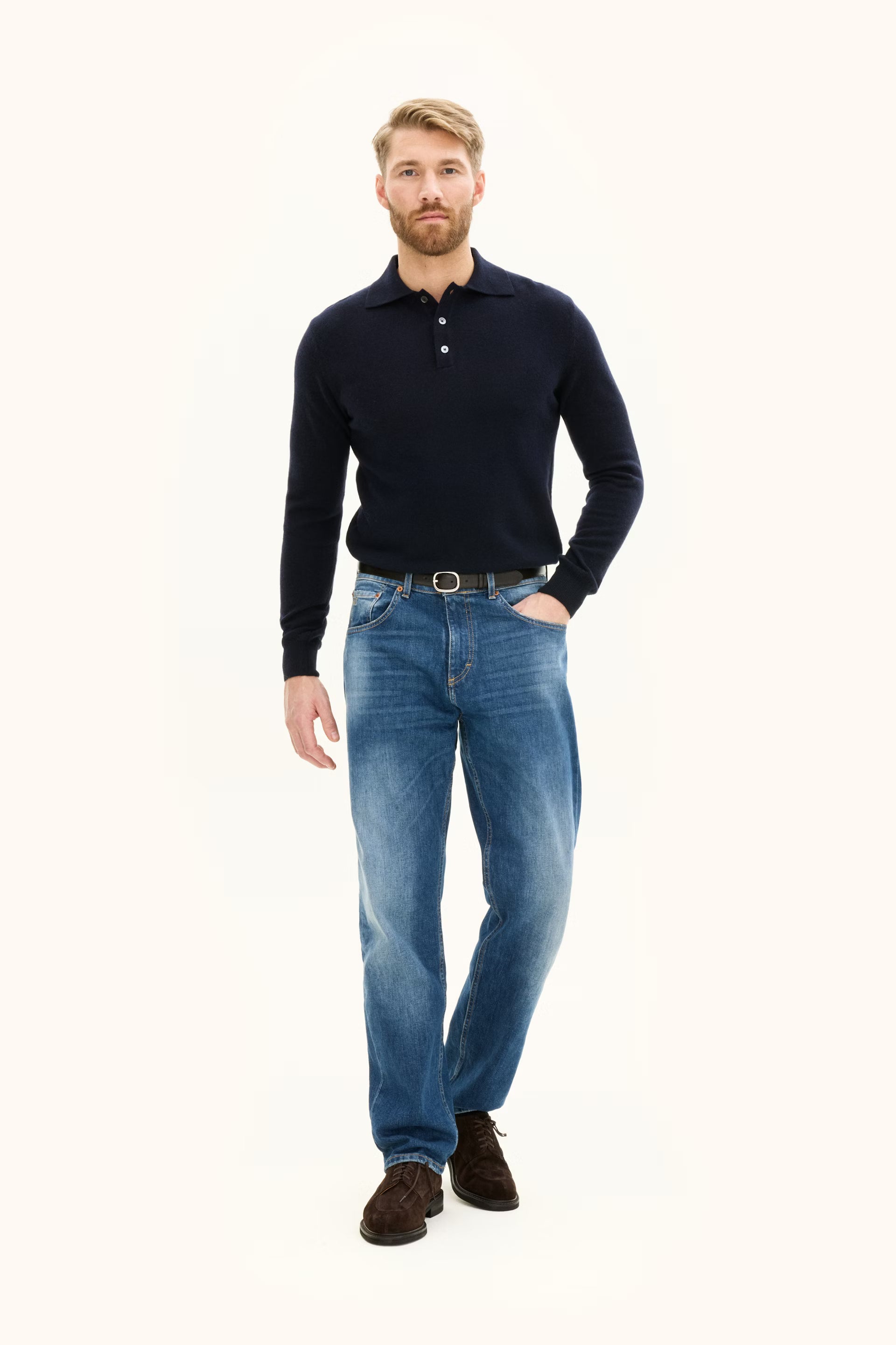 PEPE CASHMERE POLOSHIRT