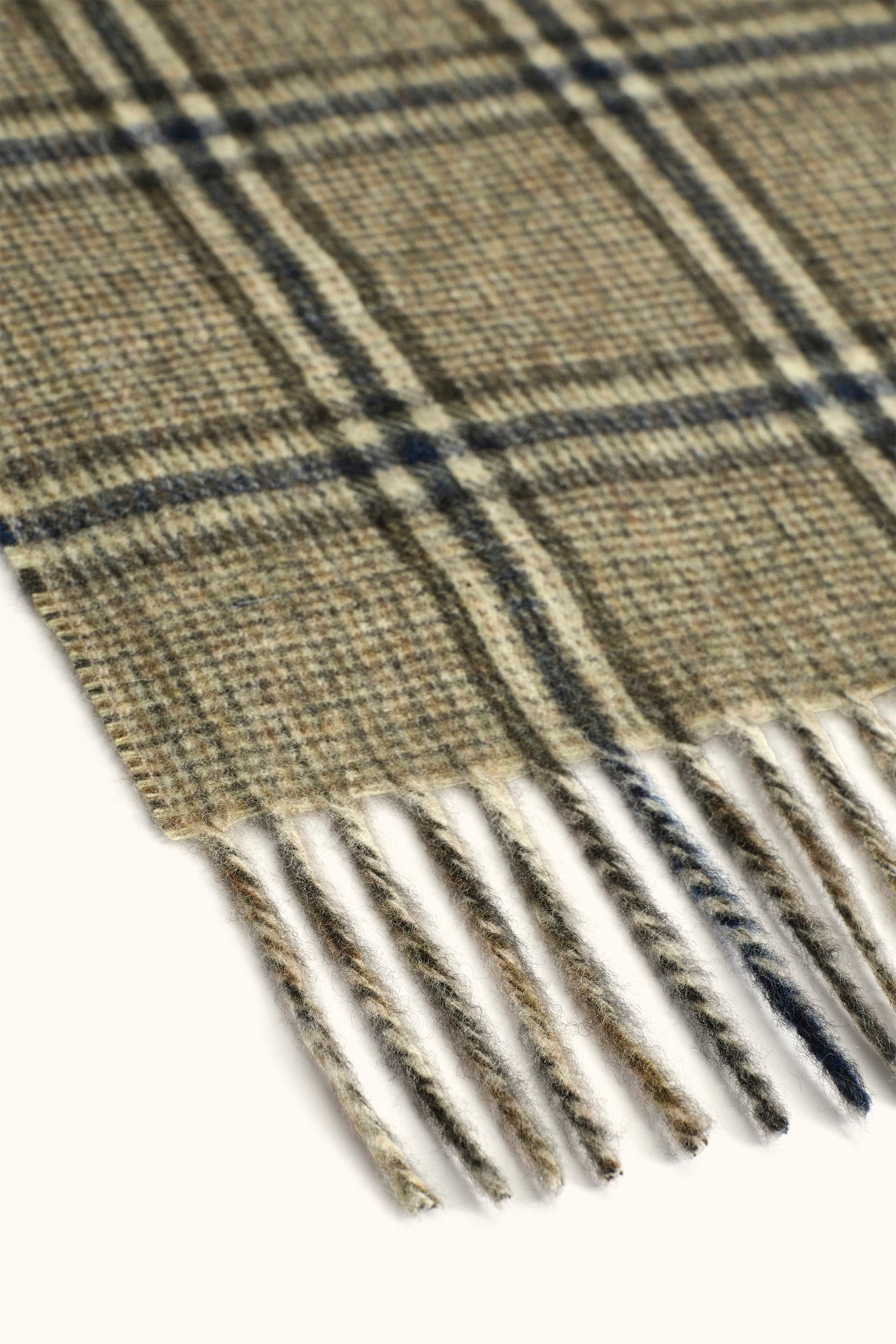 HALSTØRKLÆDE 100% VIRGIN ULD I YORKSHIRE TWEED