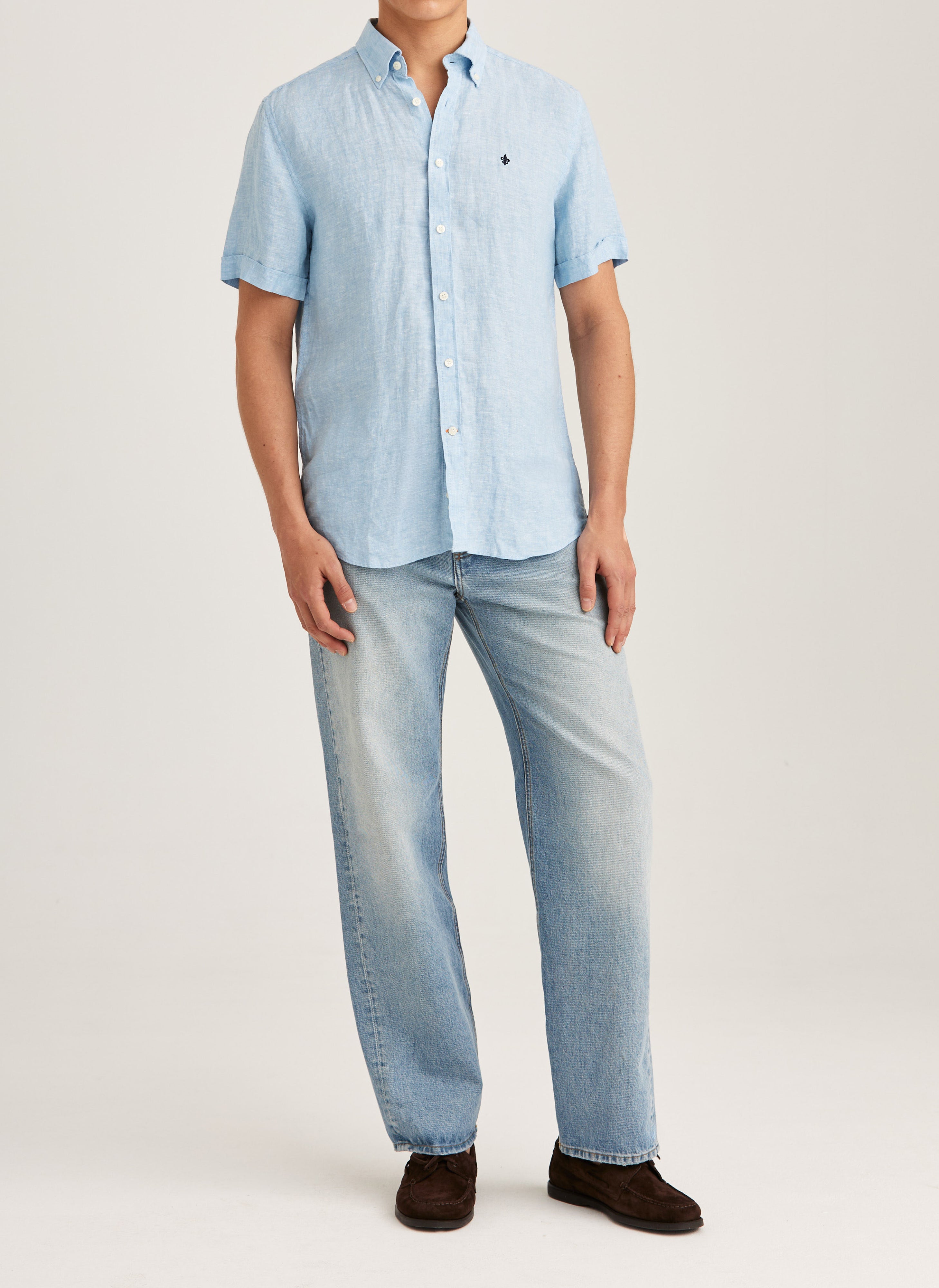 DOUGLAS LINEN SS - CLASSIC FIT