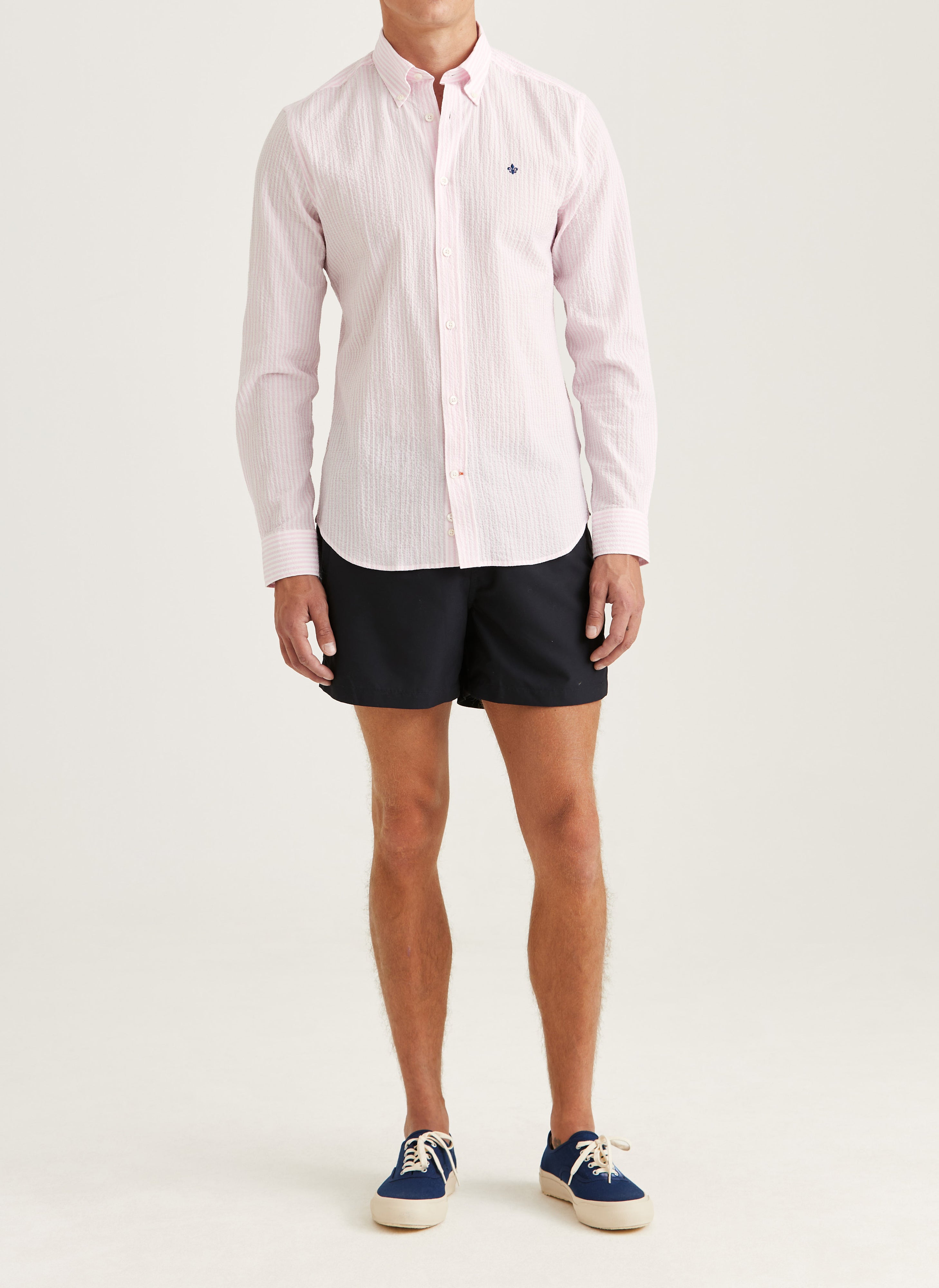 SEERSUCKER SHIRT SLIM FIT