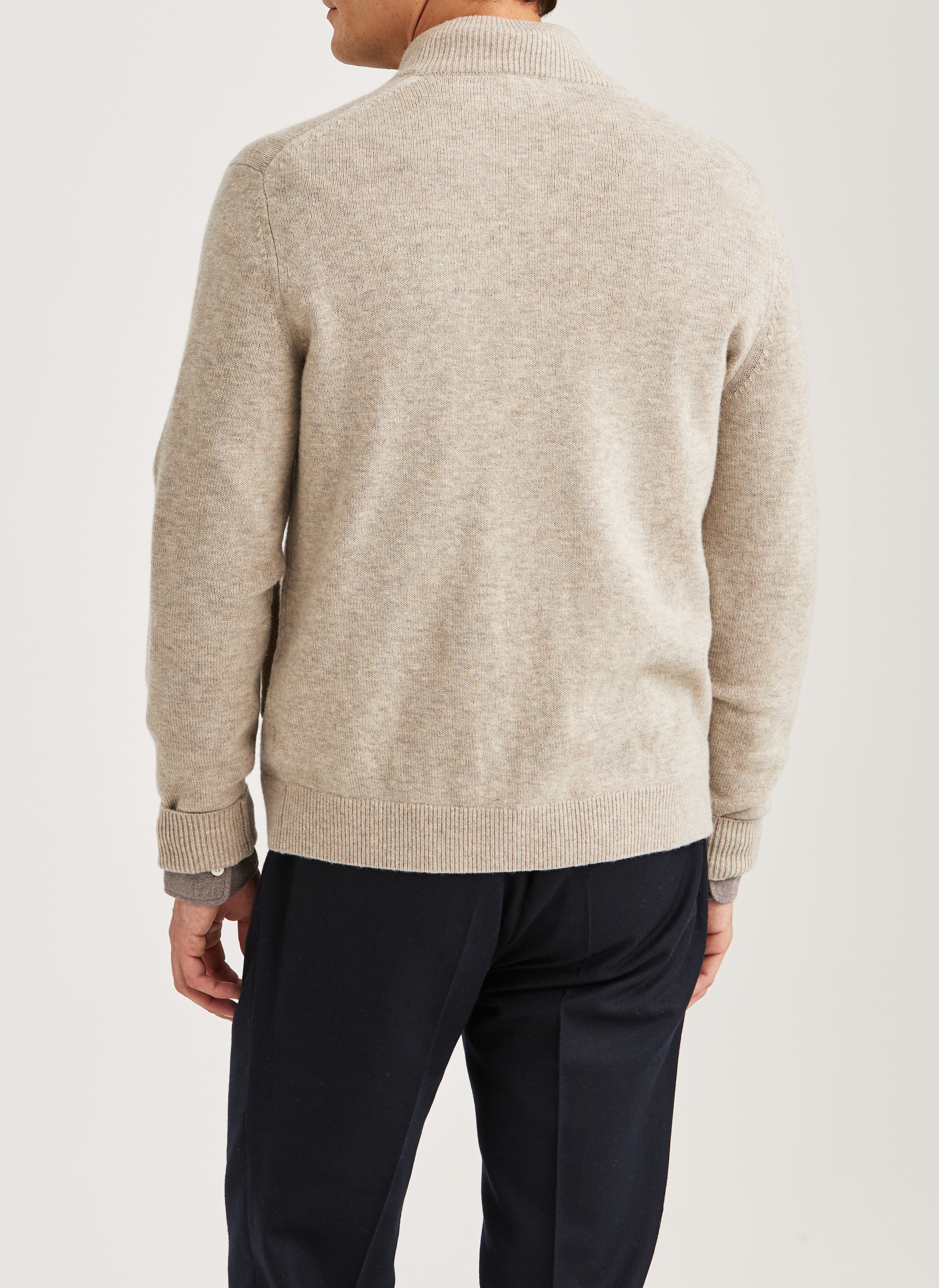 HERTFORD BUTTON 100% MERINO CARDIGAN