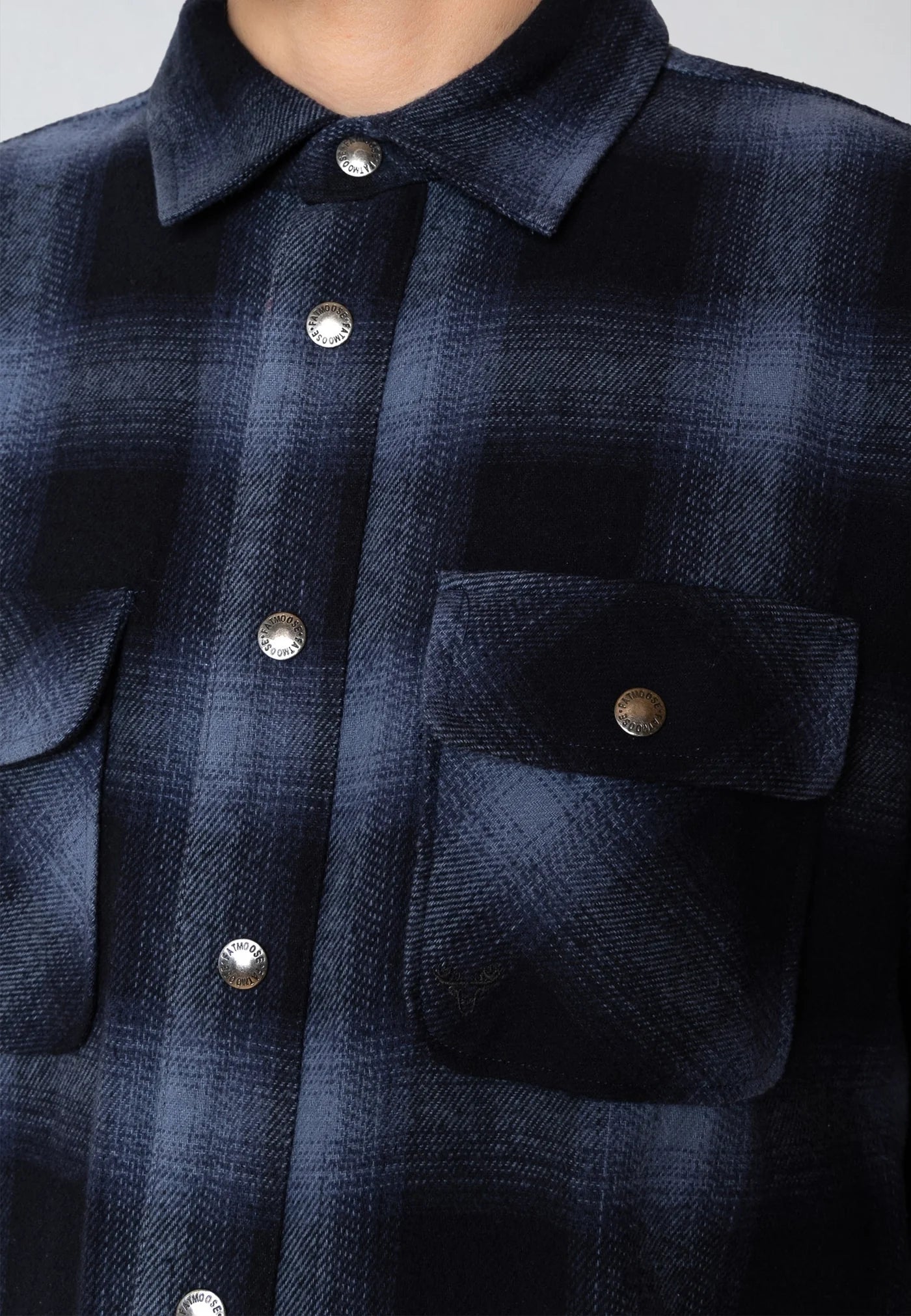 ADRIAN COTTEN CHECK OVERSHIRT