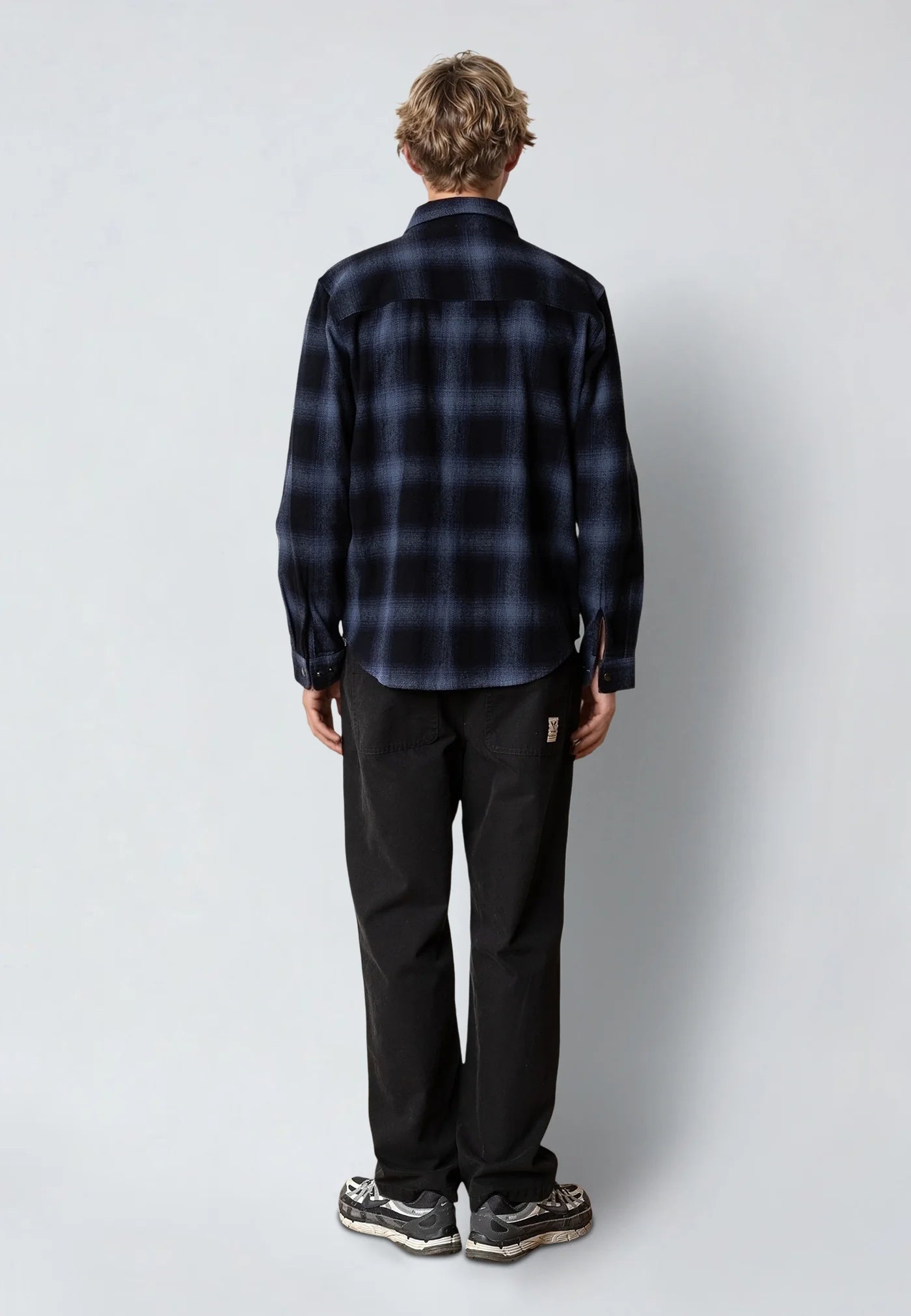 ADRIAN COTTEN CHECK OVERSHIRT