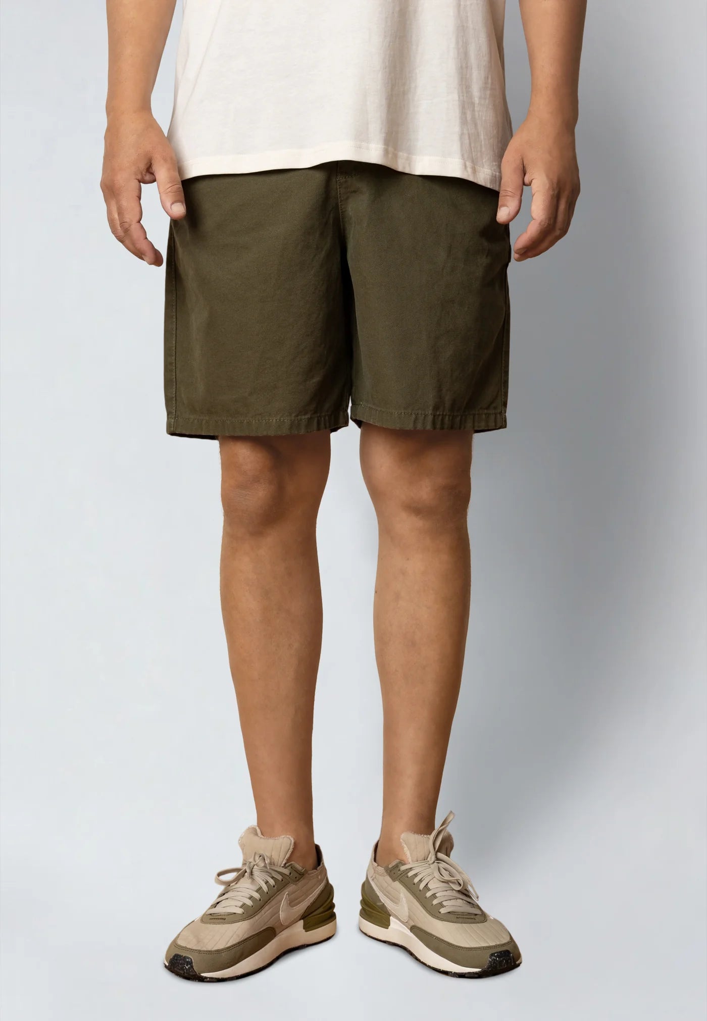 DERECK CANVAS SHORTS