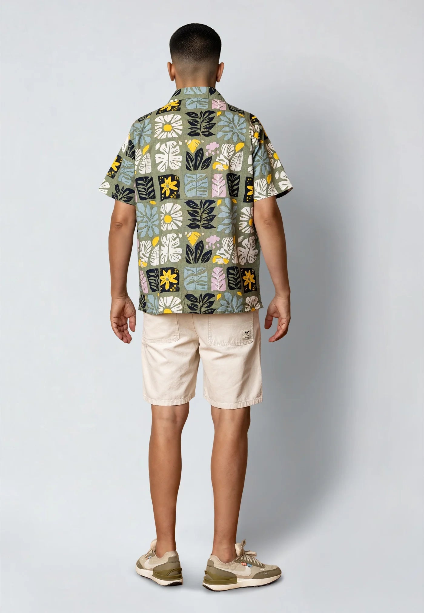 DERECK CANVAS SHORTS