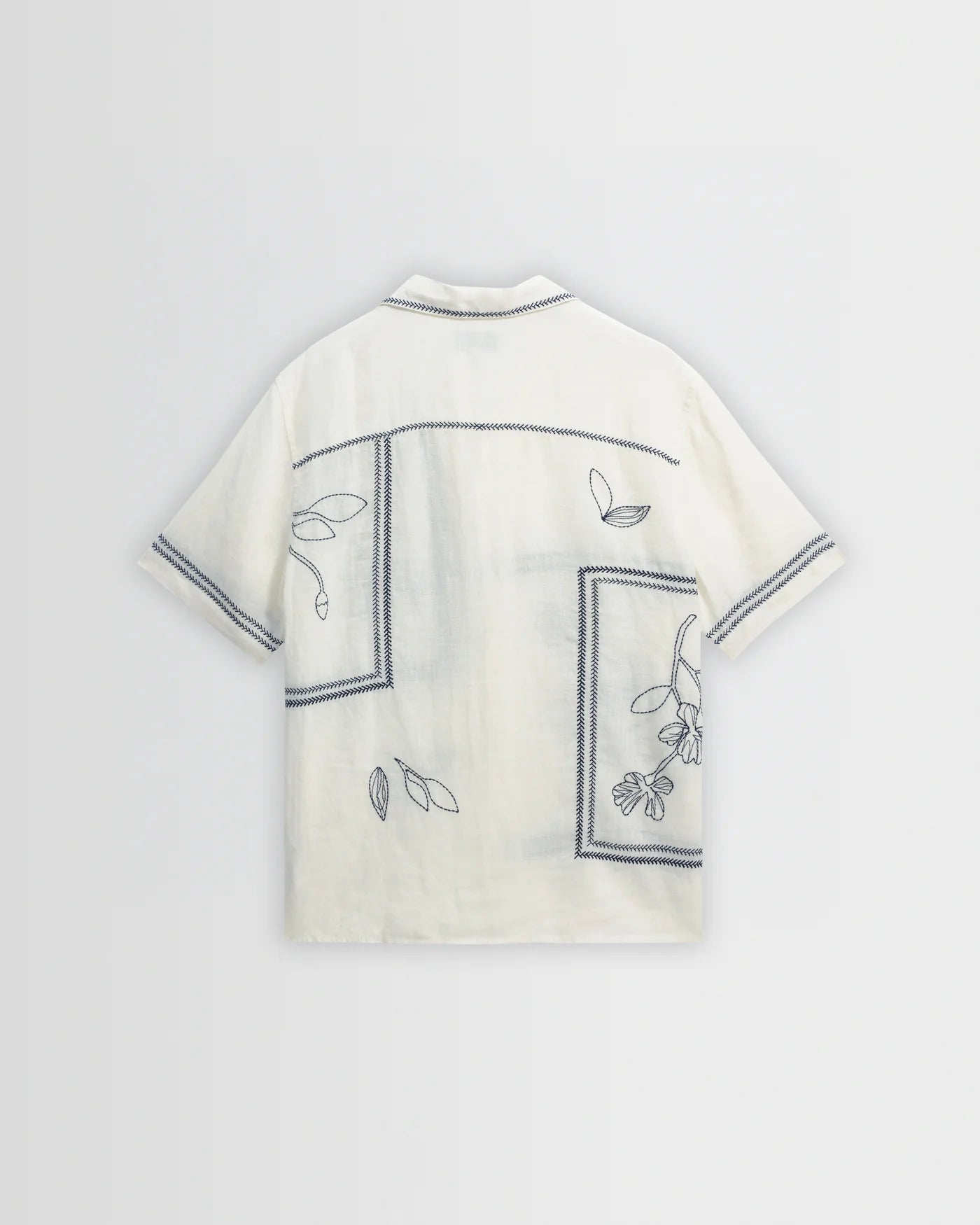 GRID FLOWER SS SHIRT