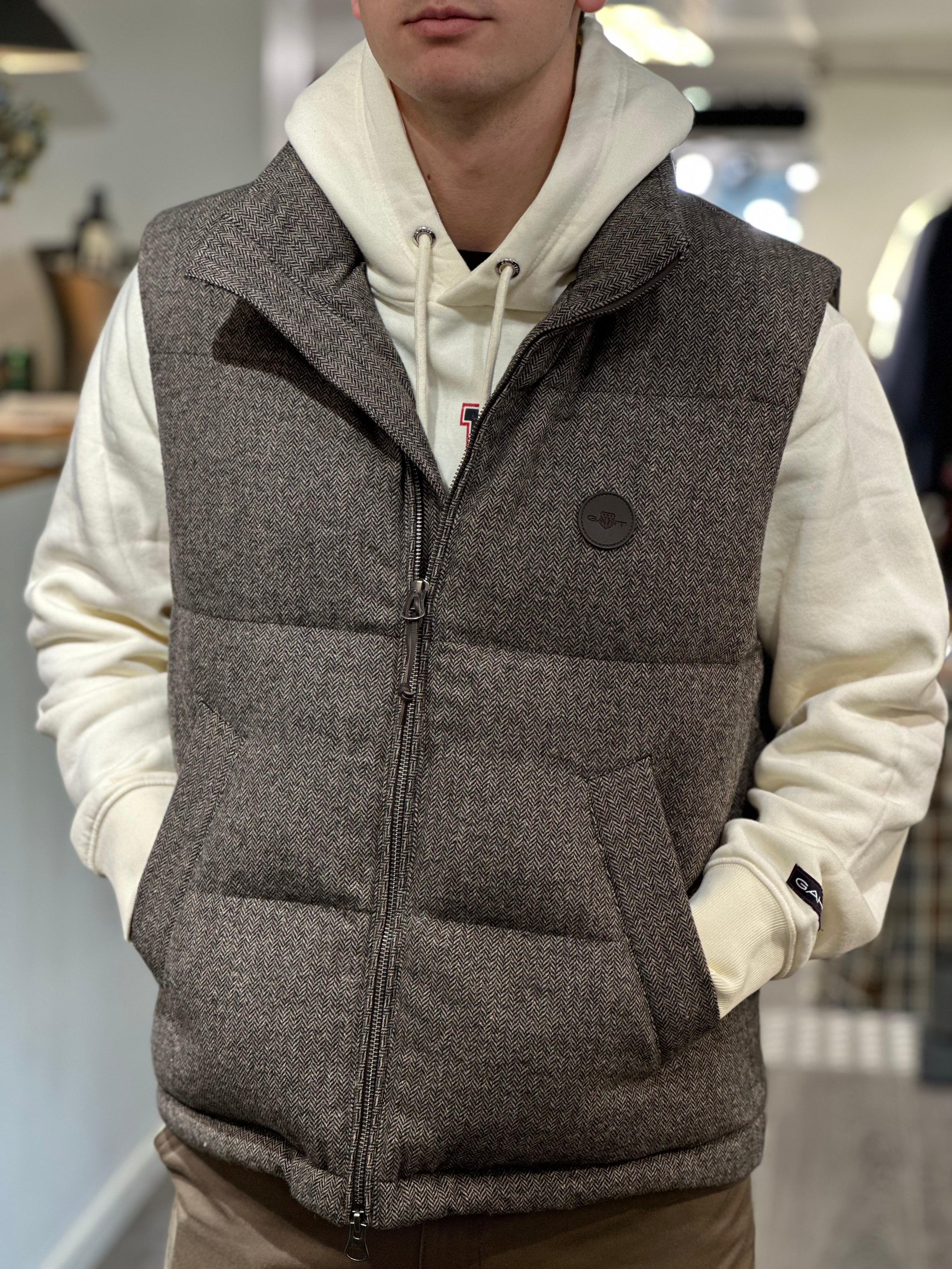 WOOL PADDED VEST