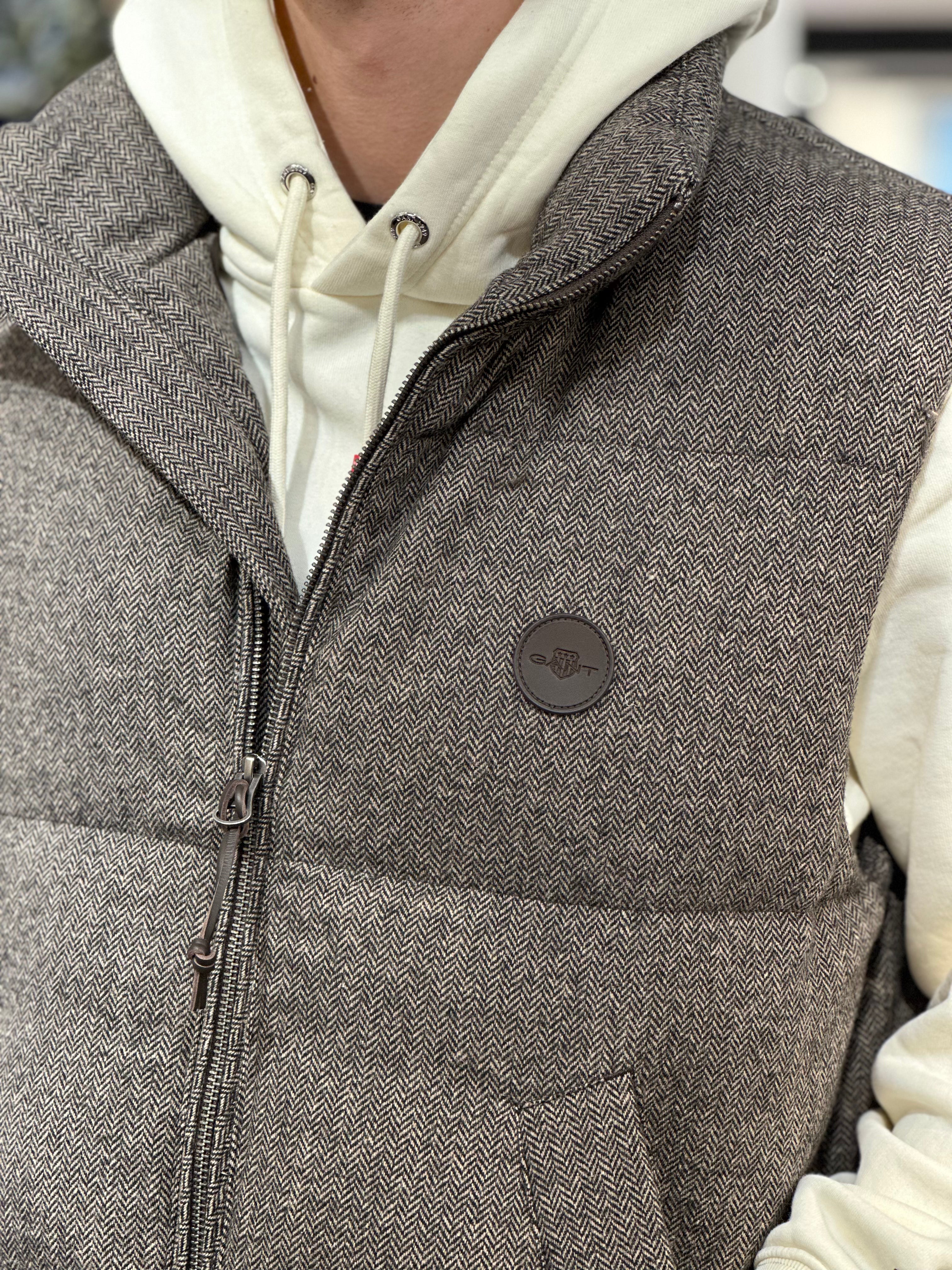 WOOL PADDED VEST