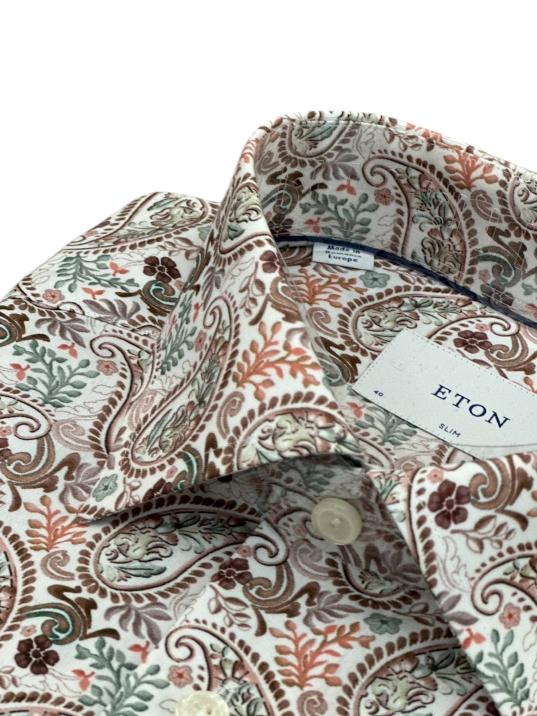 MOTIF COTTON TENCEL SKJORTE / CONTEMPORARY