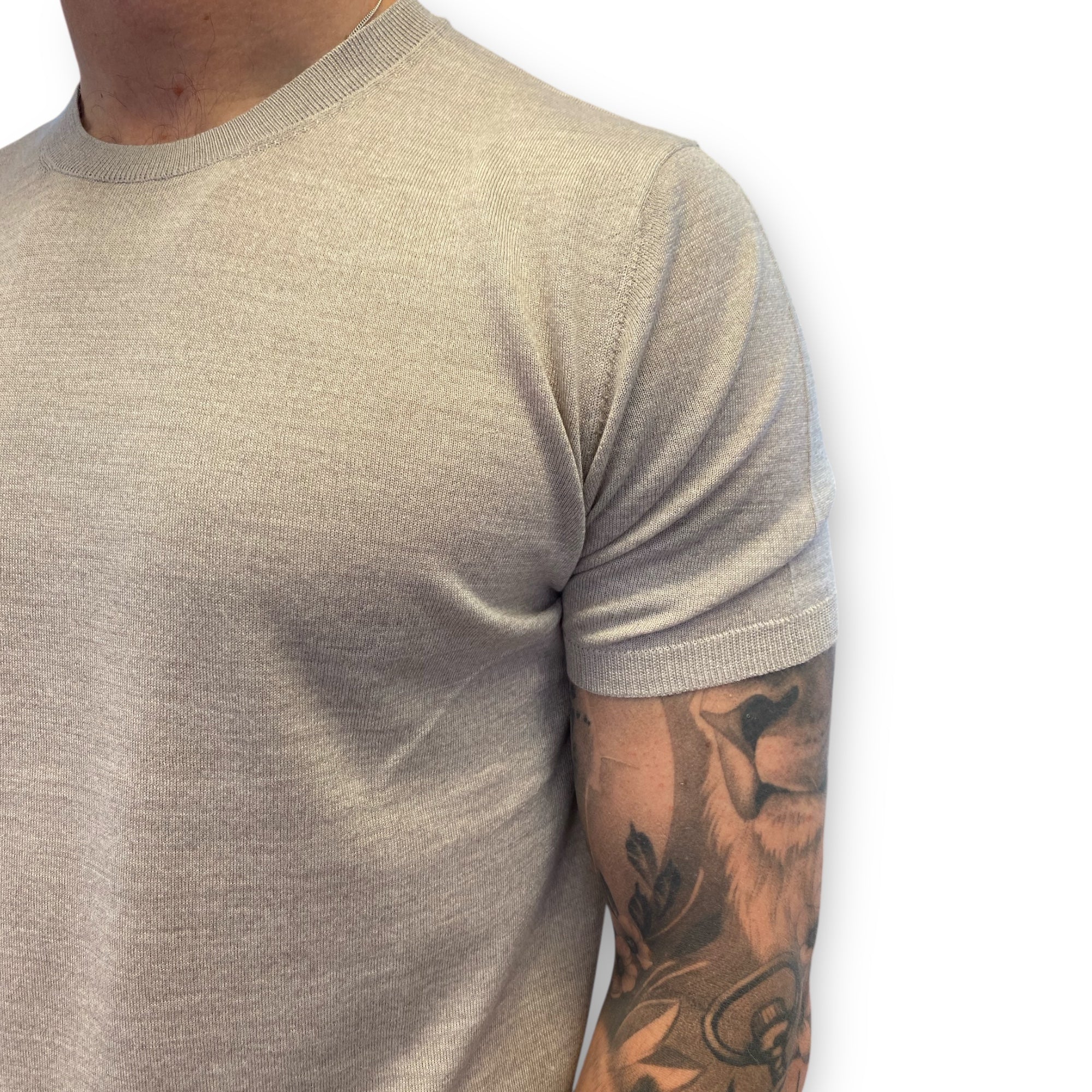 SILK CASHMERE T-SHIRT