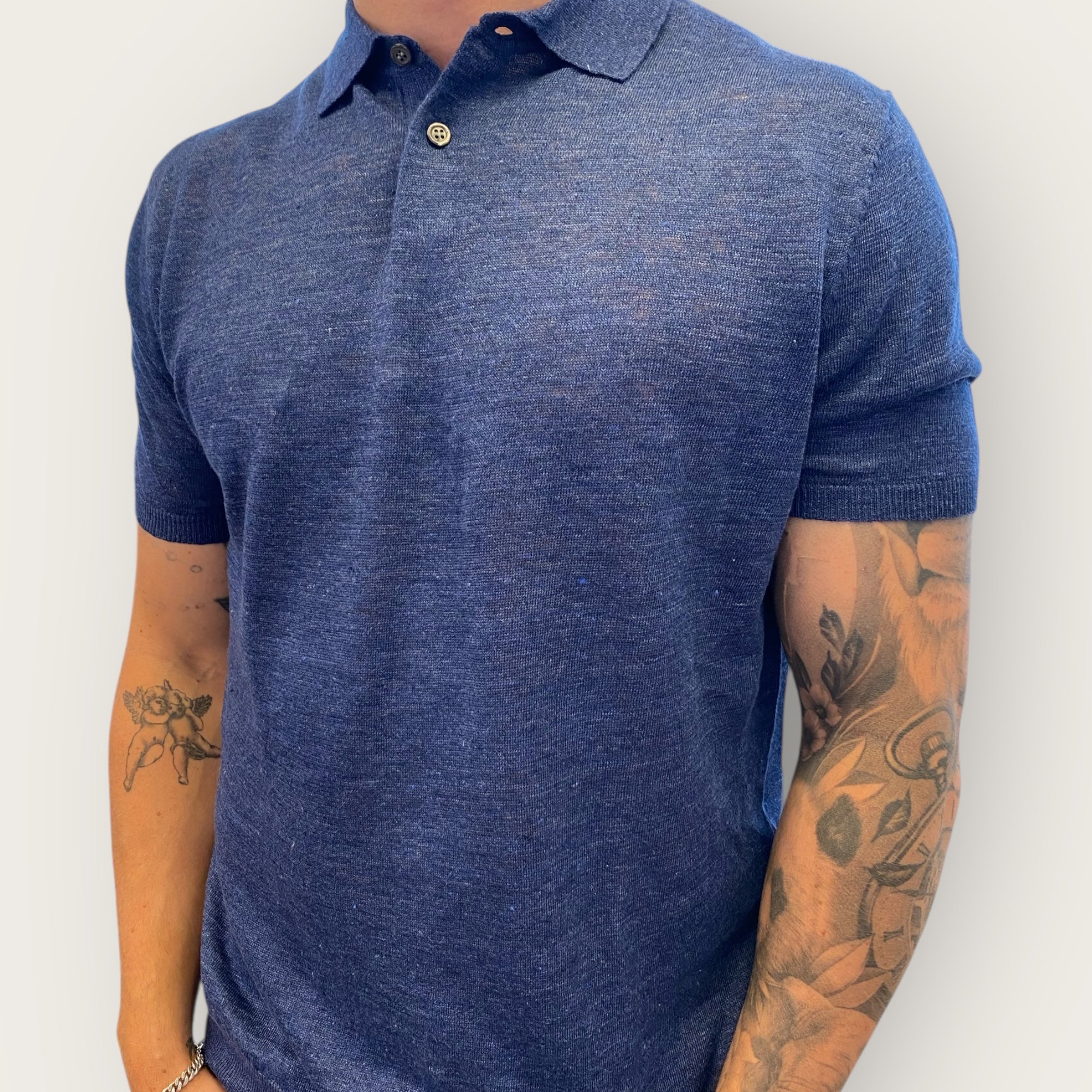 LINEN POLO