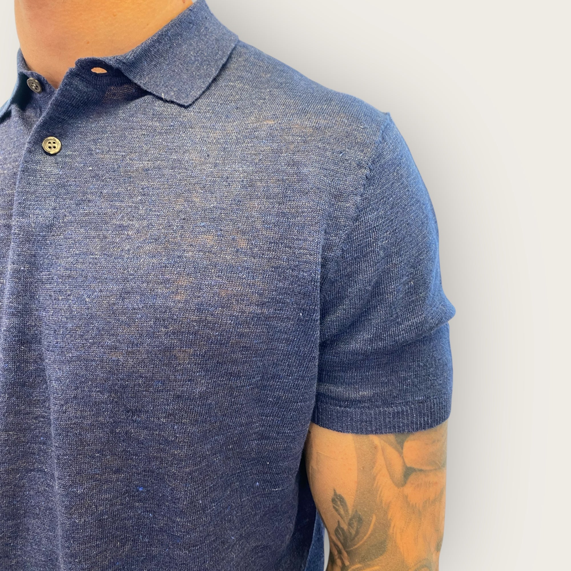LINEN POLO