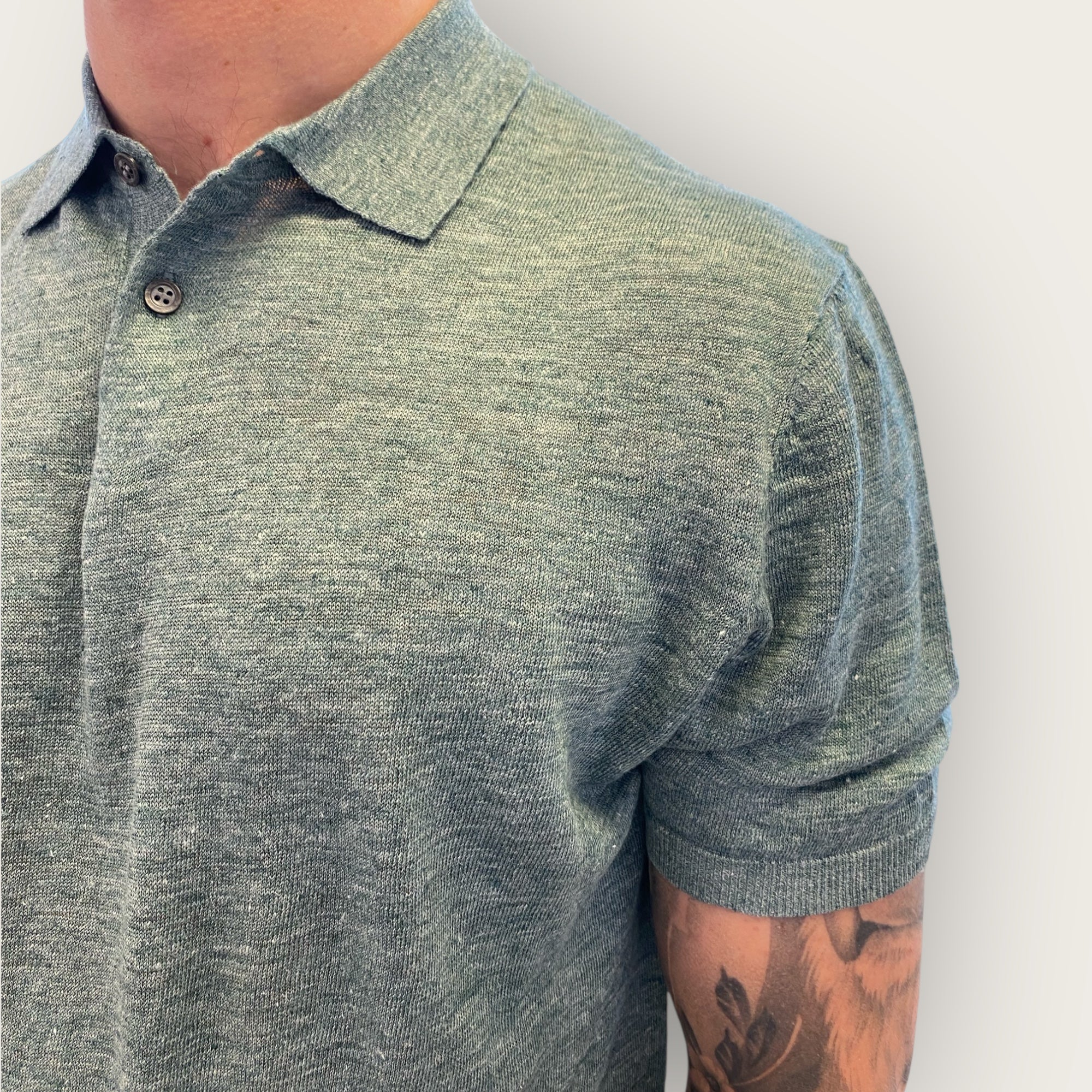 LINEN POLO
