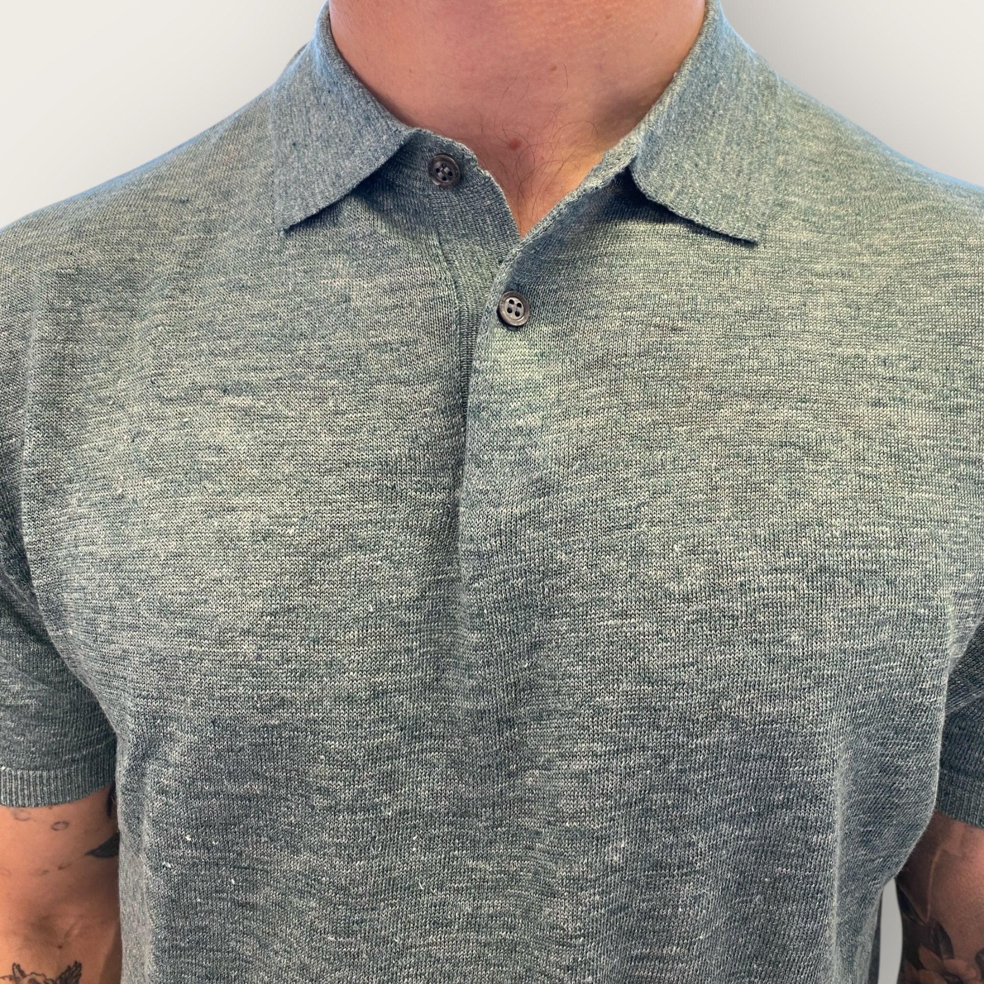 LINEN POLO