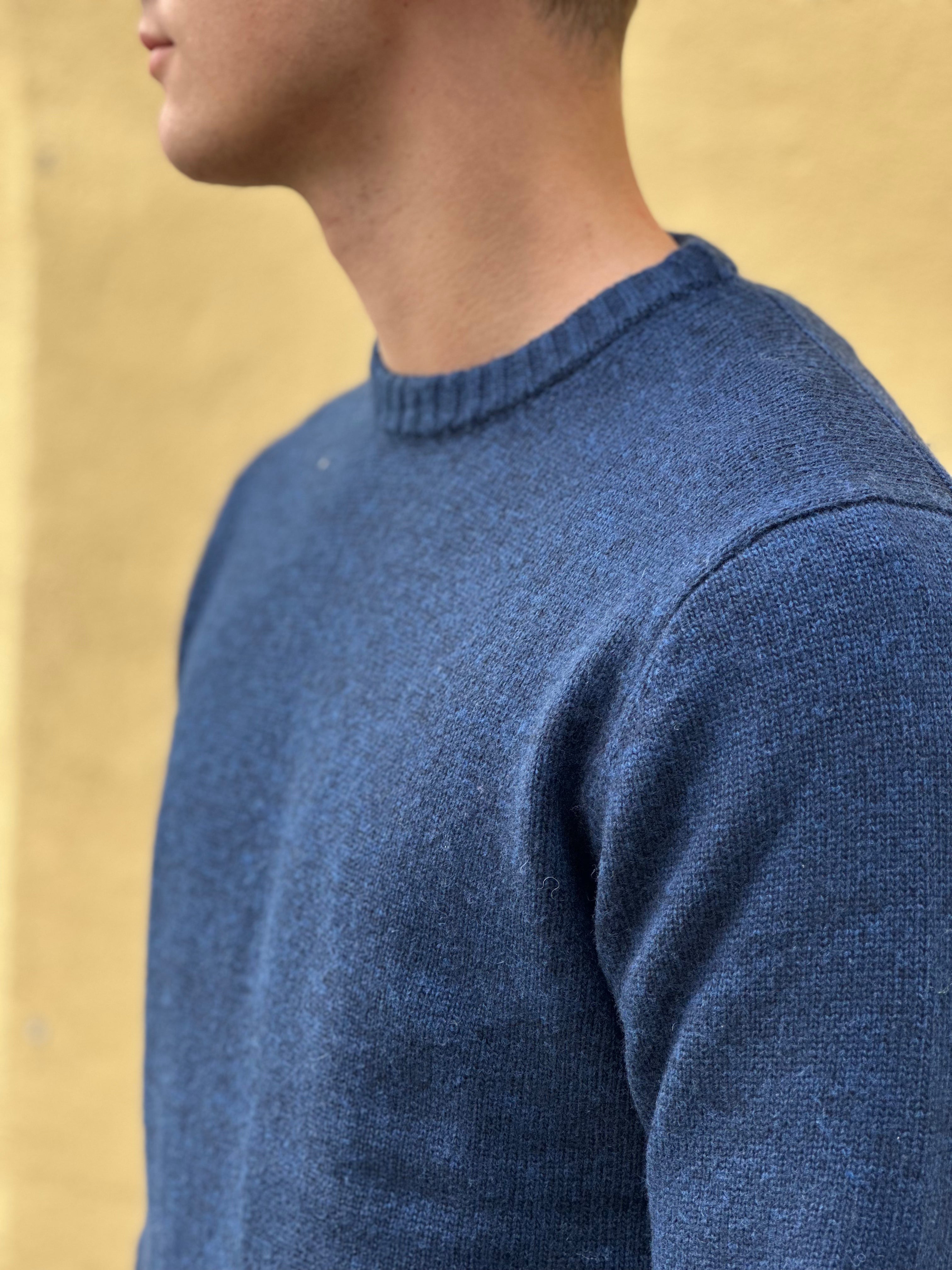 LANA WOOL CASHMERE CREWNECK STRIK