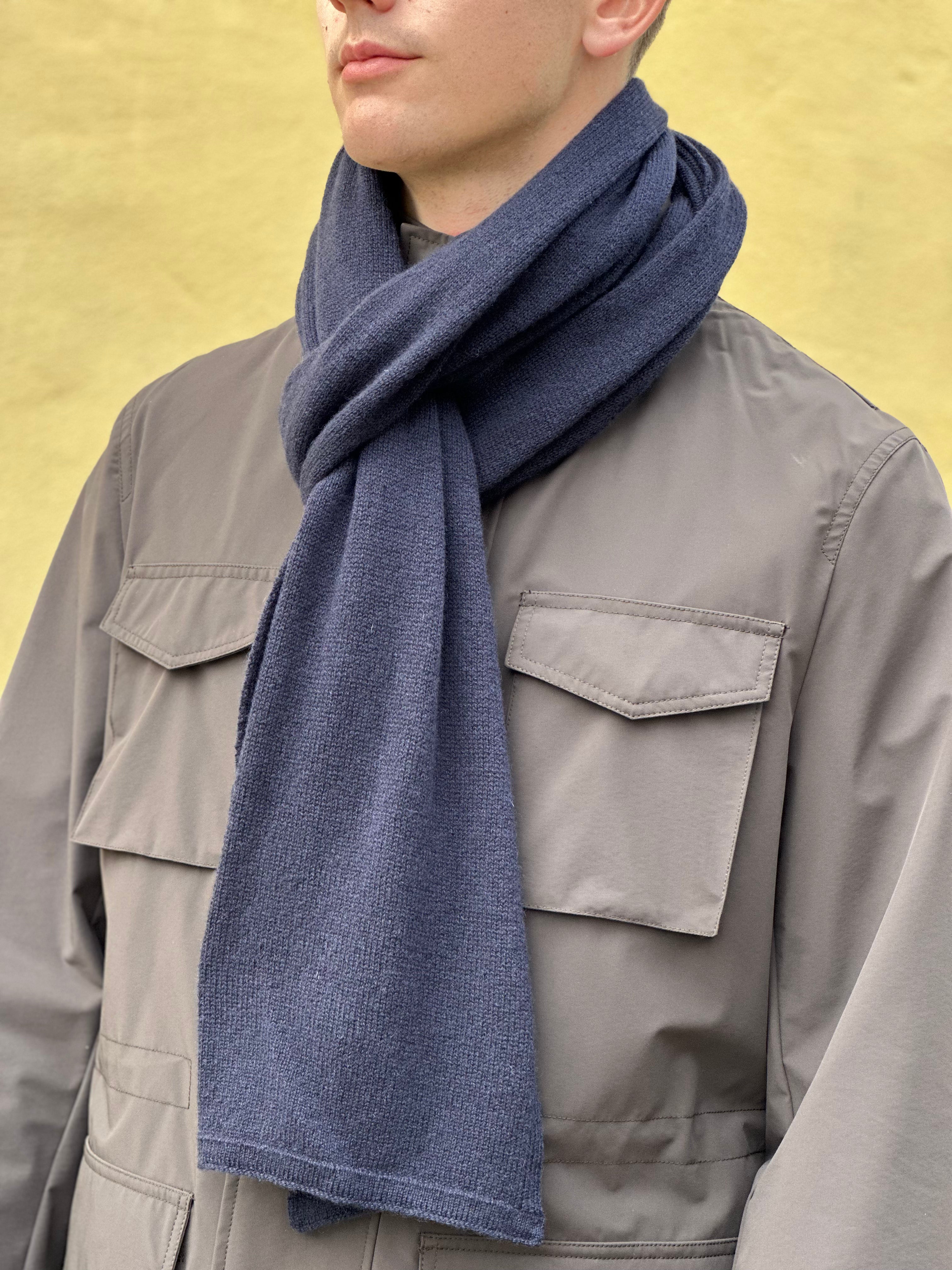 KNITTED TØRKLÆDE 100% CASHMERE