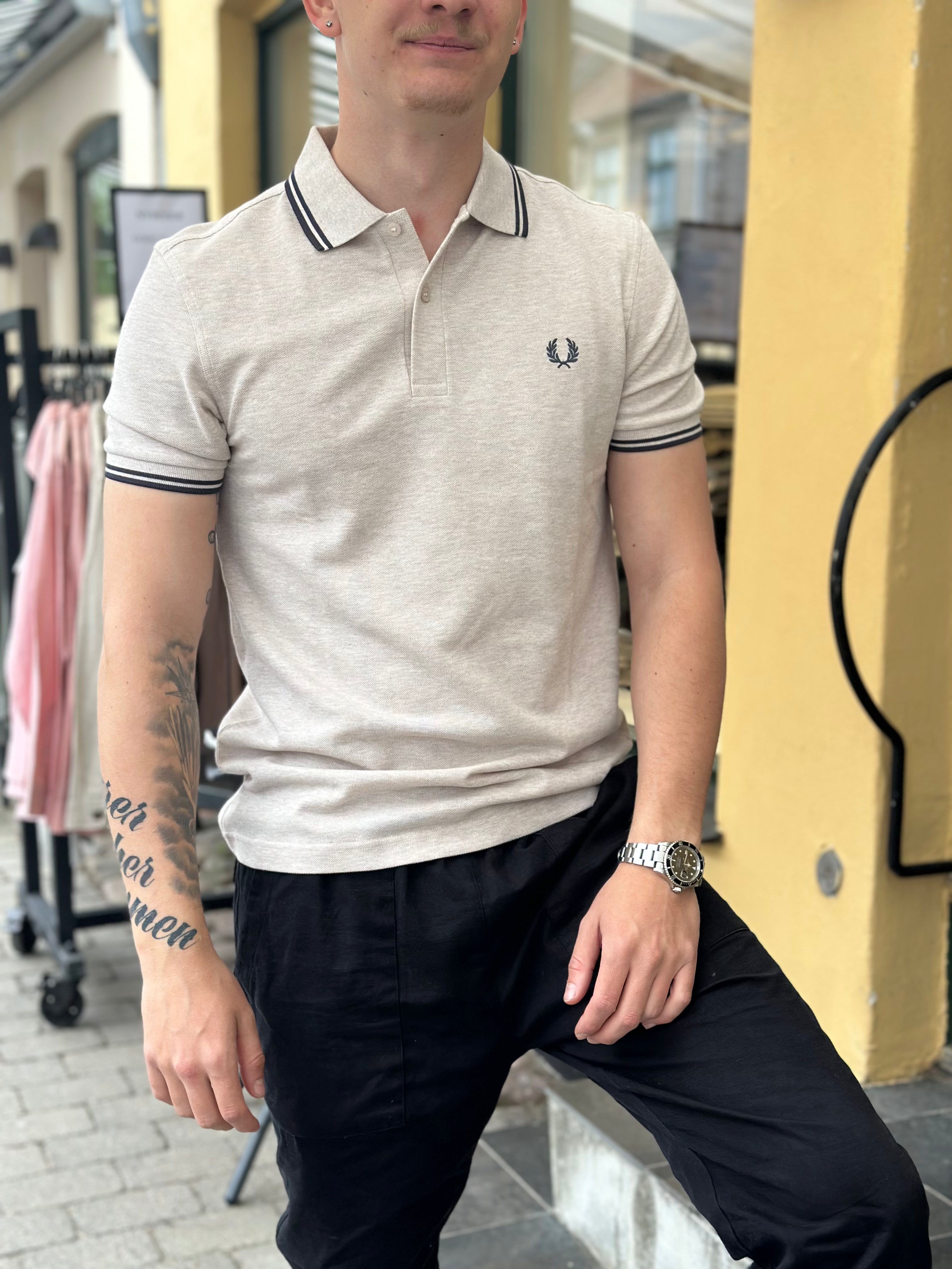 TWIN TIPPED POLO SHIRT