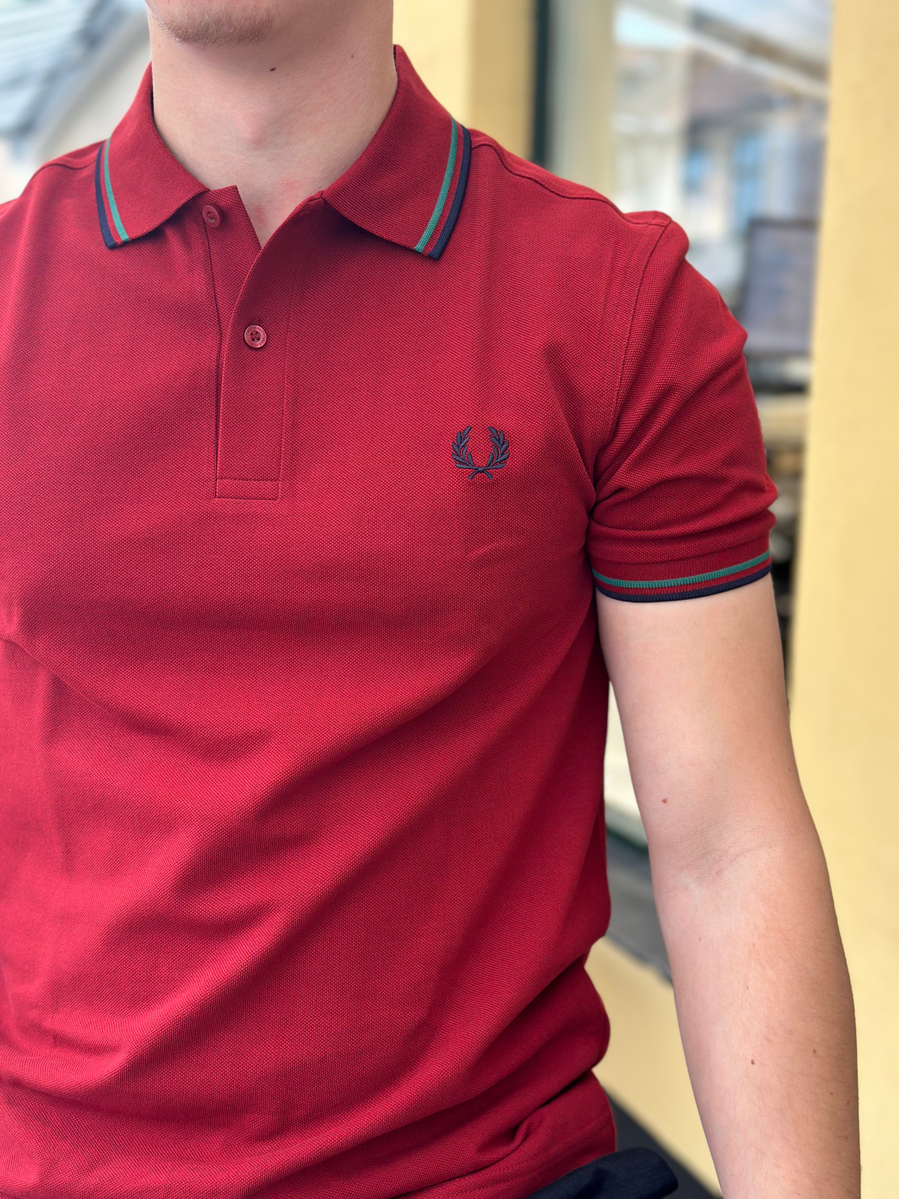 TWIN TIPPED POLO SHIRT