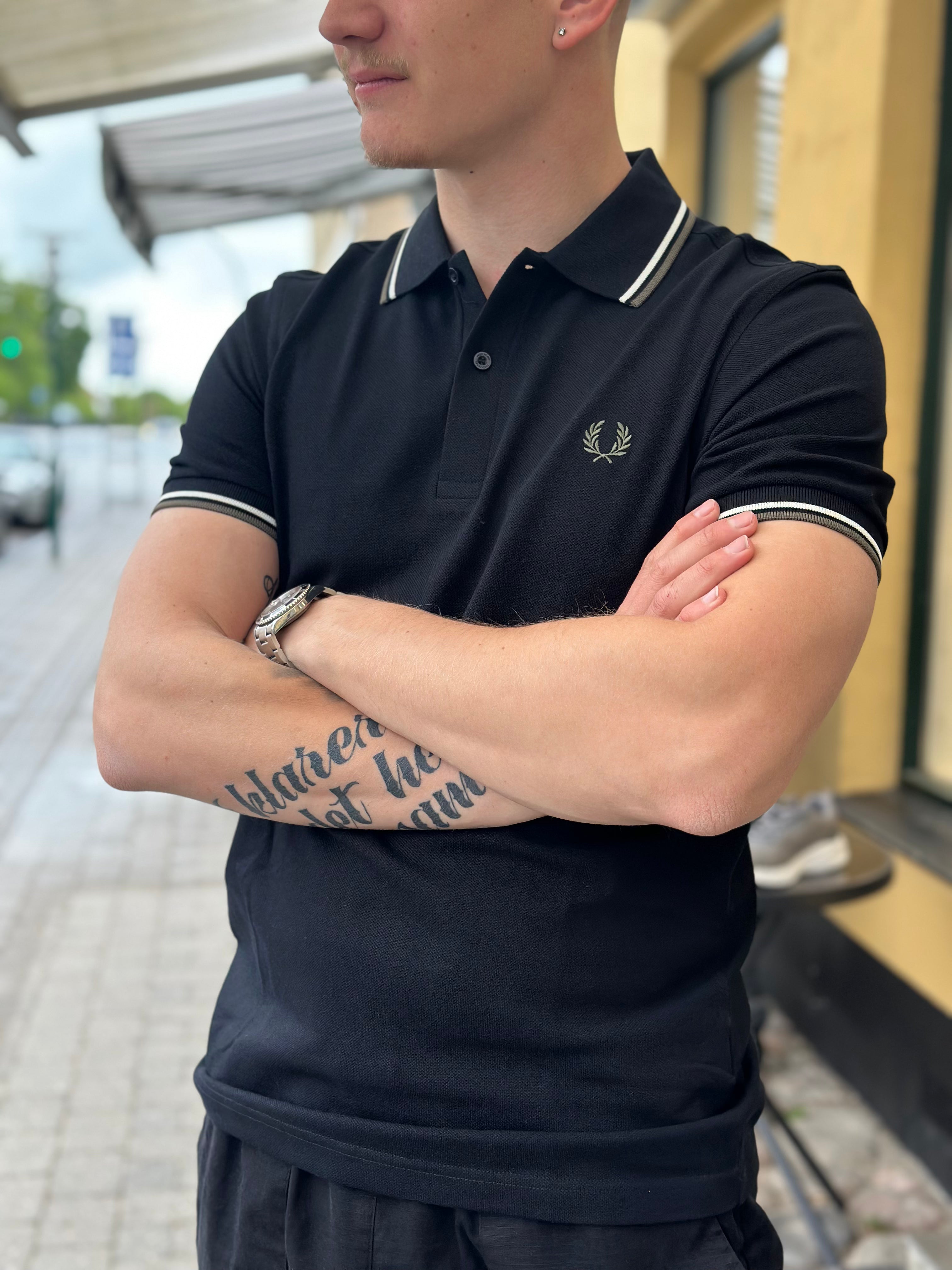 TWIN TIPPED POLO SHIRT