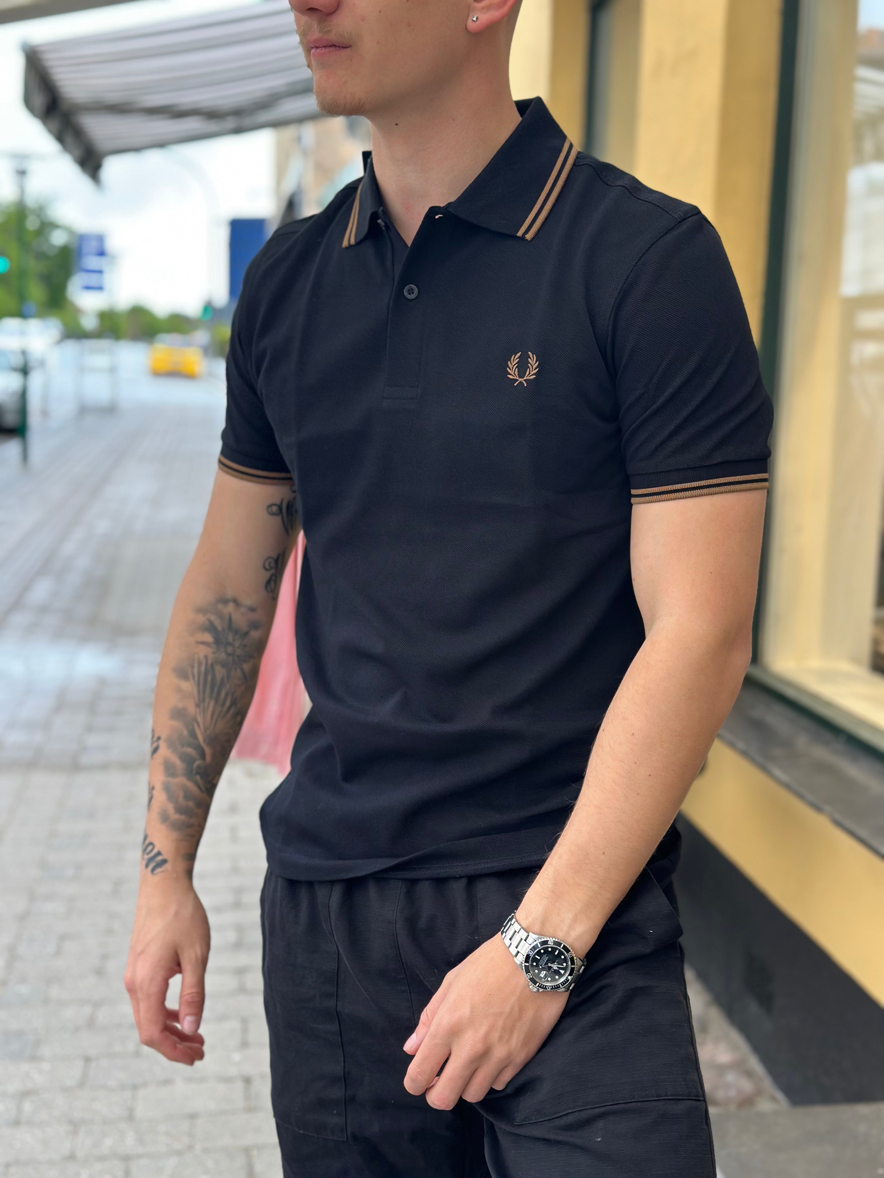 TWIN TIPPED POLO SHIRT