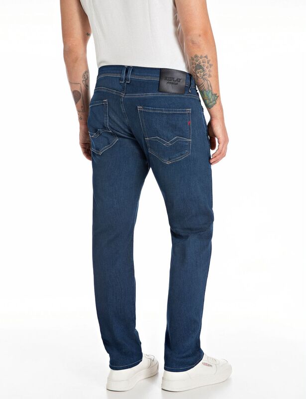 ROCCO COMFORT FIT- GREEN CAST DENIM