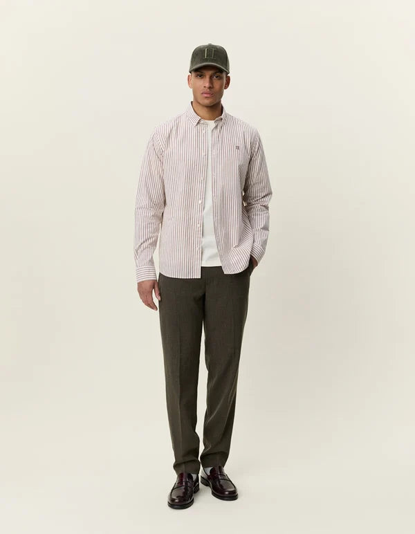 LIGHT OXFORD STRIPPED SHIRT