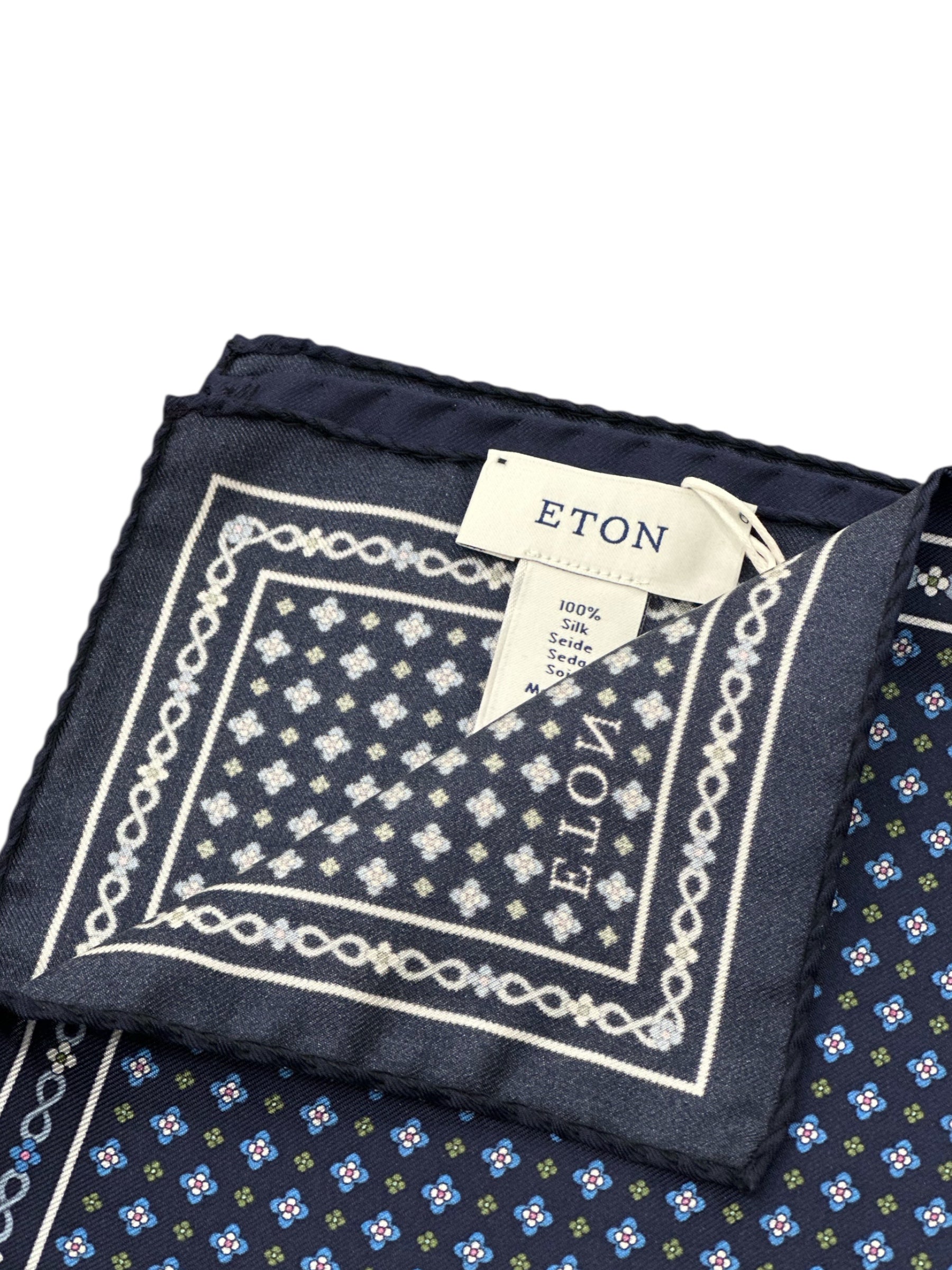 FLORAL SILKTWILL POCKET SQUARE