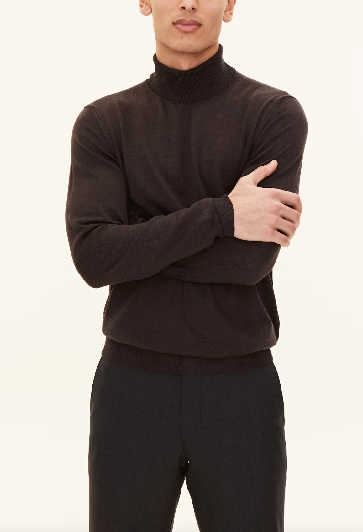 MARCEL ROLLNECK CASHMERE STRIK