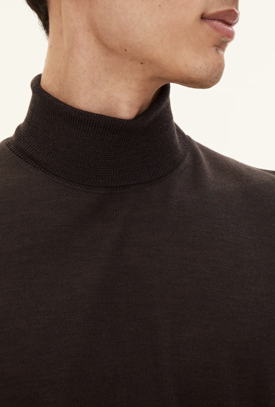 MARCEL ROLLNECK CASHMERE STRIK