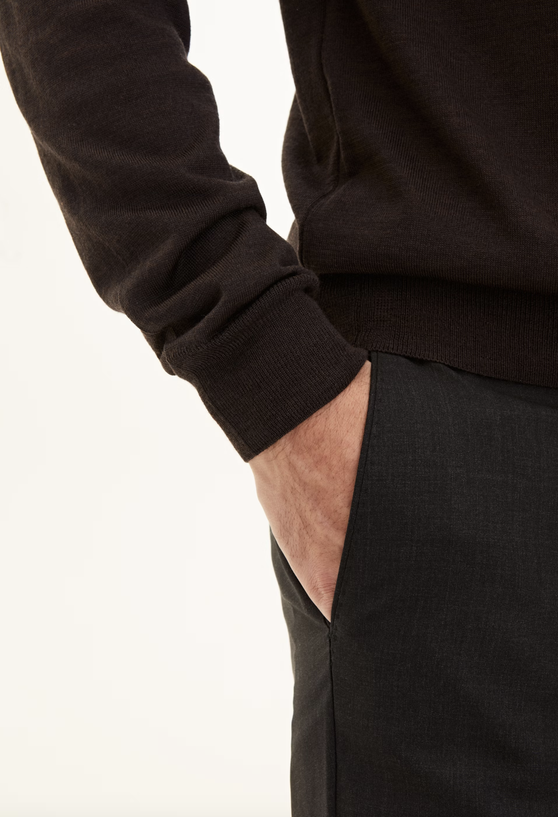 MARCEL ROLLNECK CASHMERE STRIK