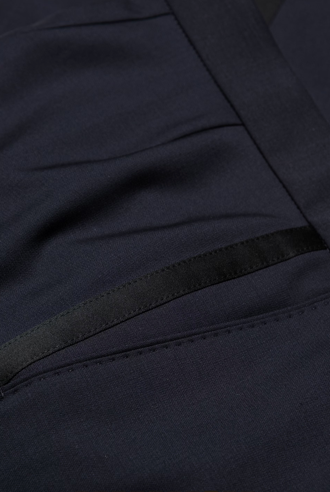 DENZ SMOKING BUKSER - ULD OG SILKE