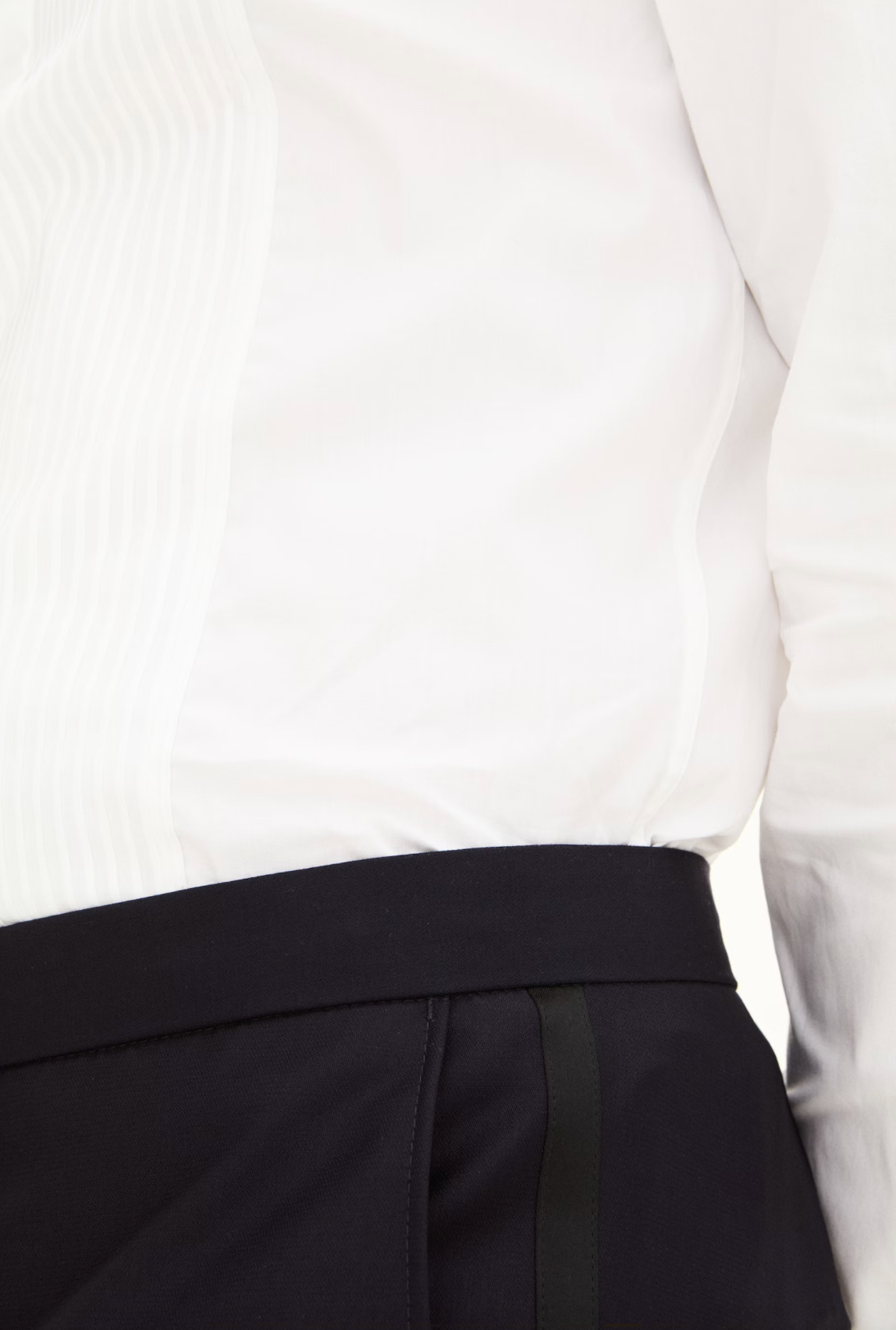 DENZ SMOKING BUKSER - ULD OG SILKE