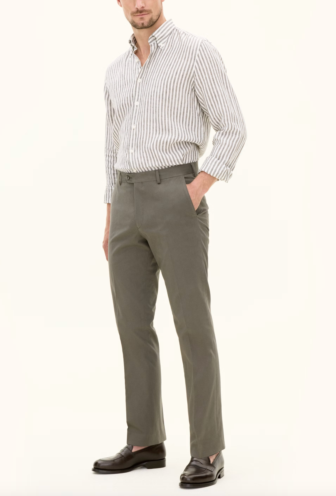 DANDY BOMULD STRETCH BUKSER - SLIM FIT