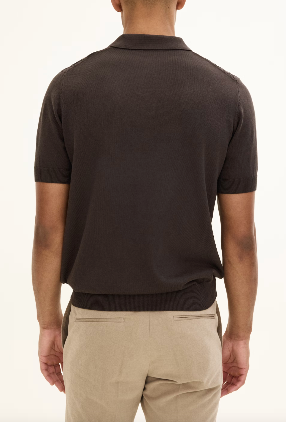 MIRZA KABELSTRIKKET POLOSHIRT