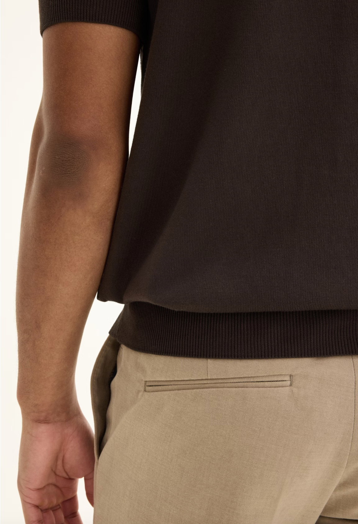 MIRZA KABELSTRIKKET POLOSHIRT