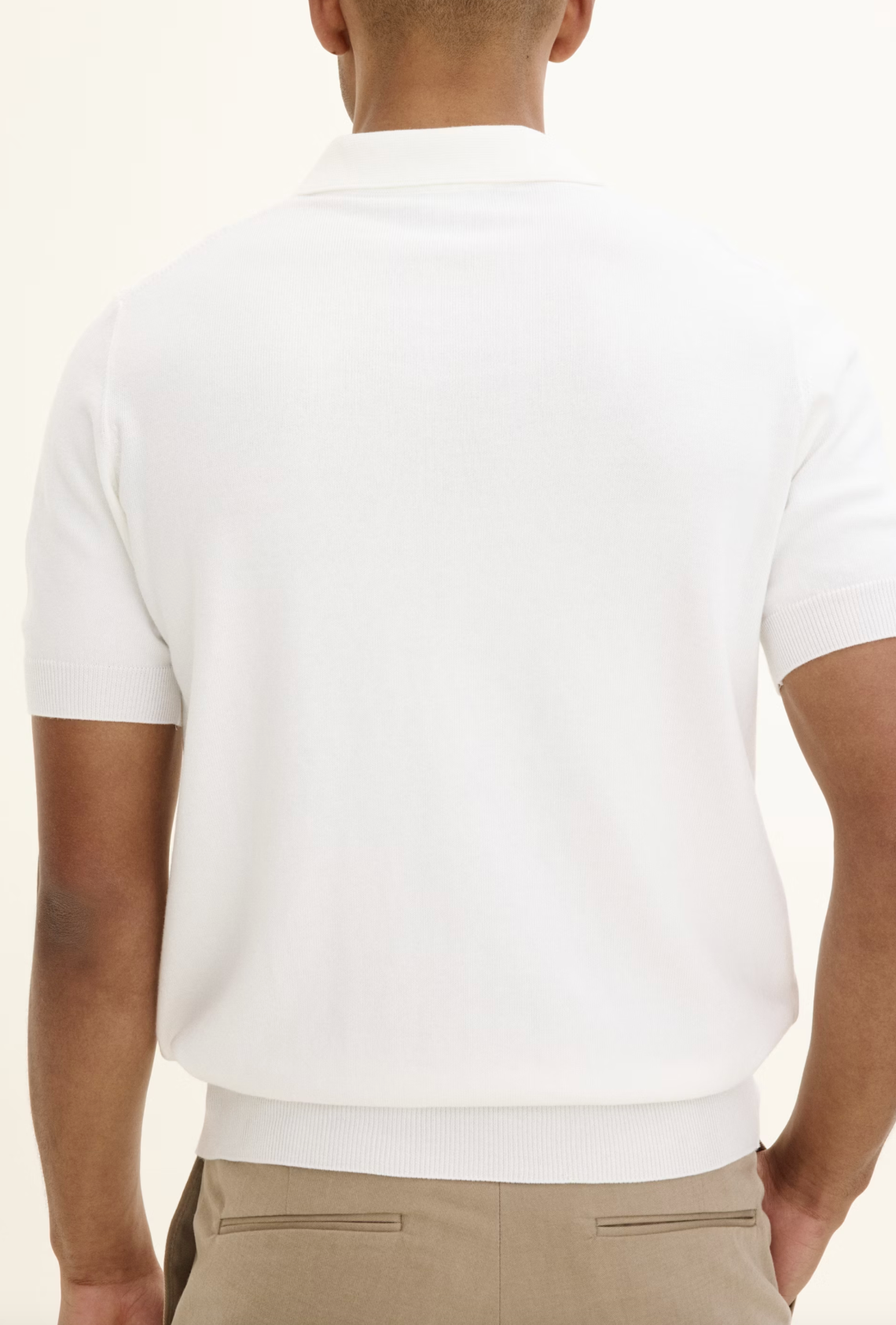 MIRZA KABELSTRIKKET POLOSHIRT