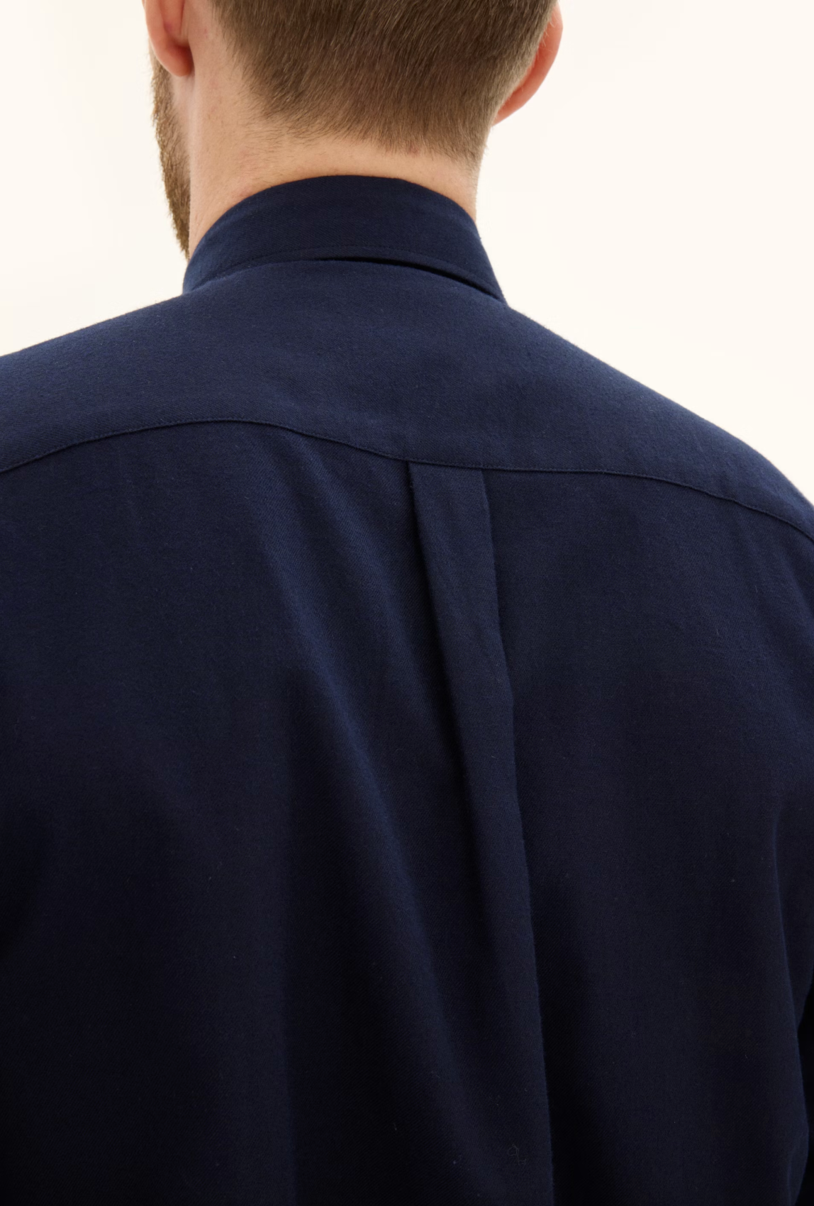 REG FIT BRUSHED FLANNEL SKJORTE