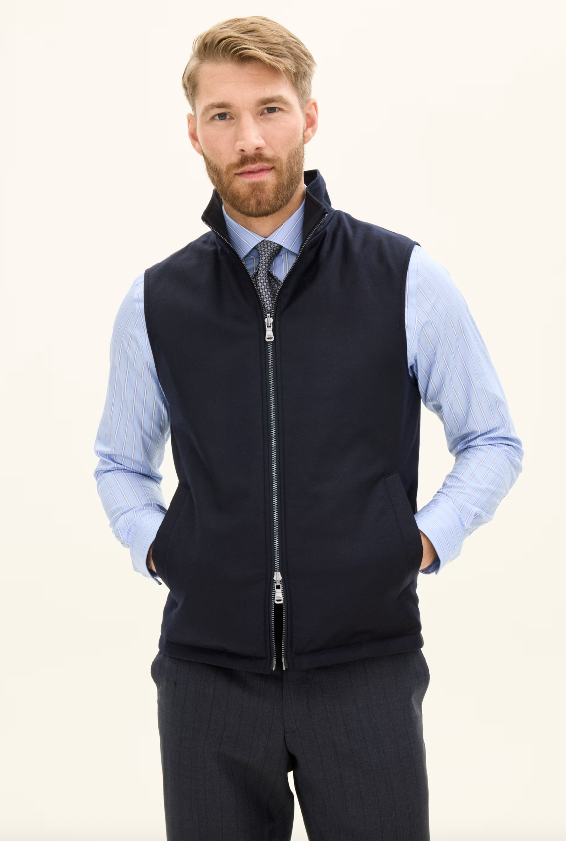 REVERSIBLE PADDED VEST