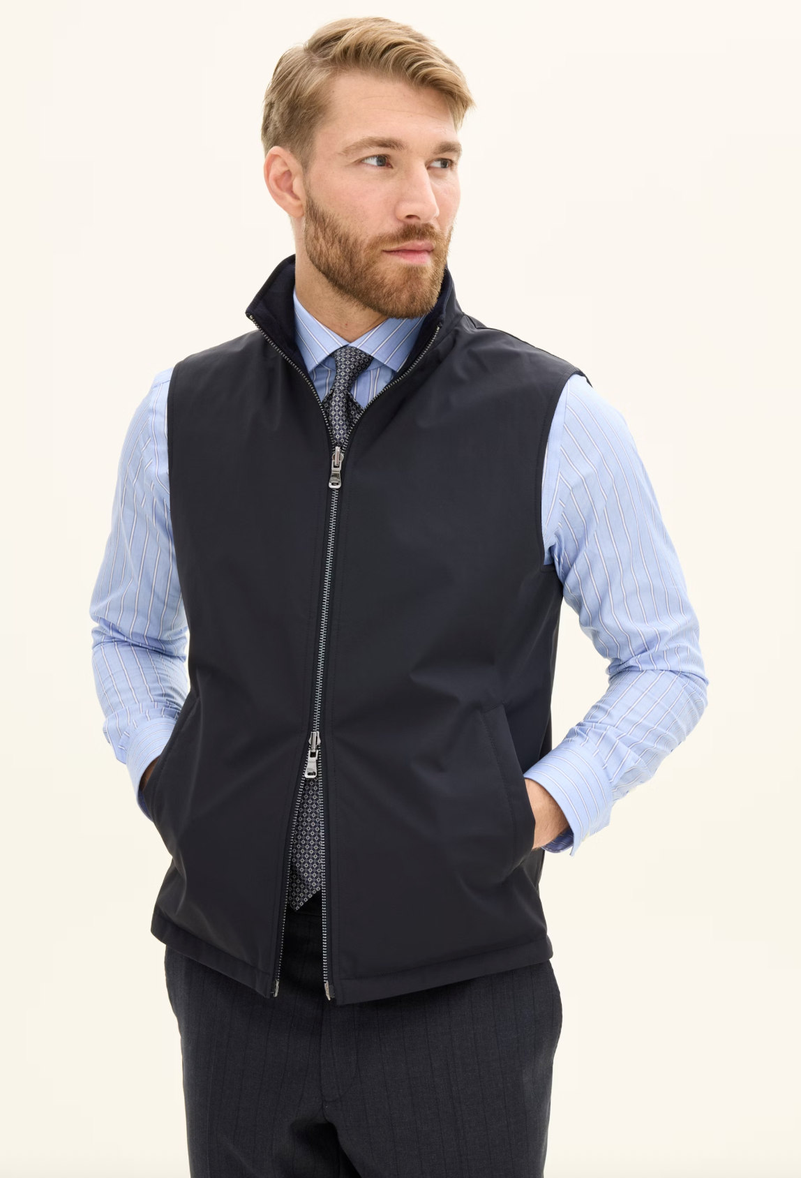 REVERSIBLE PADDED VEST