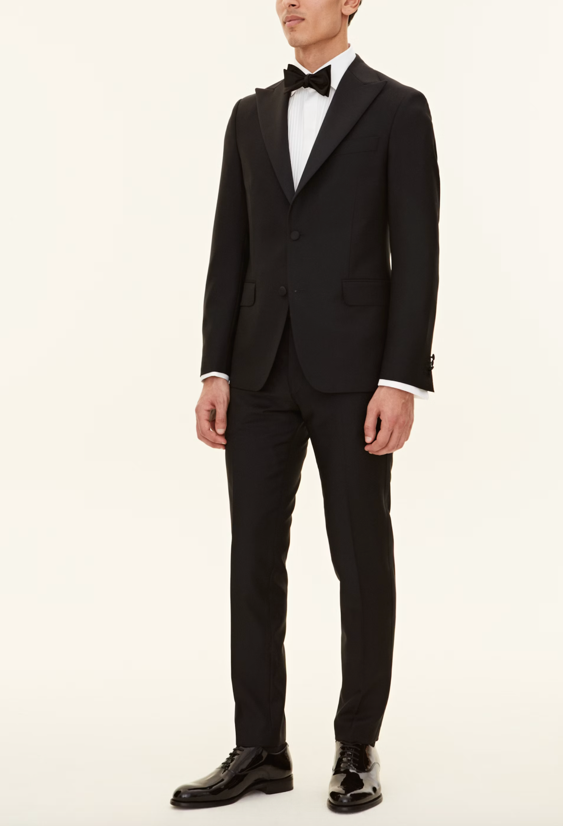 DENZ SMOKING BUKSER - ULD OG SILKE