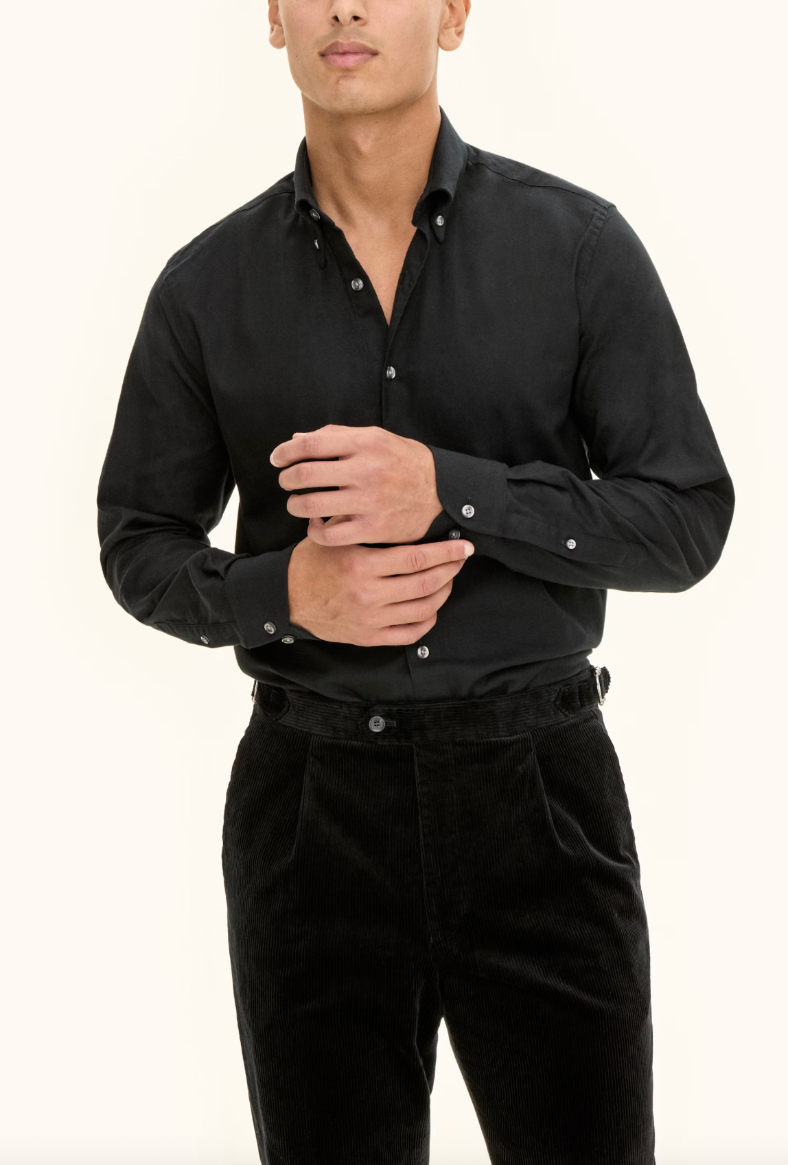 REG FIT BD TWILL SKJORTE