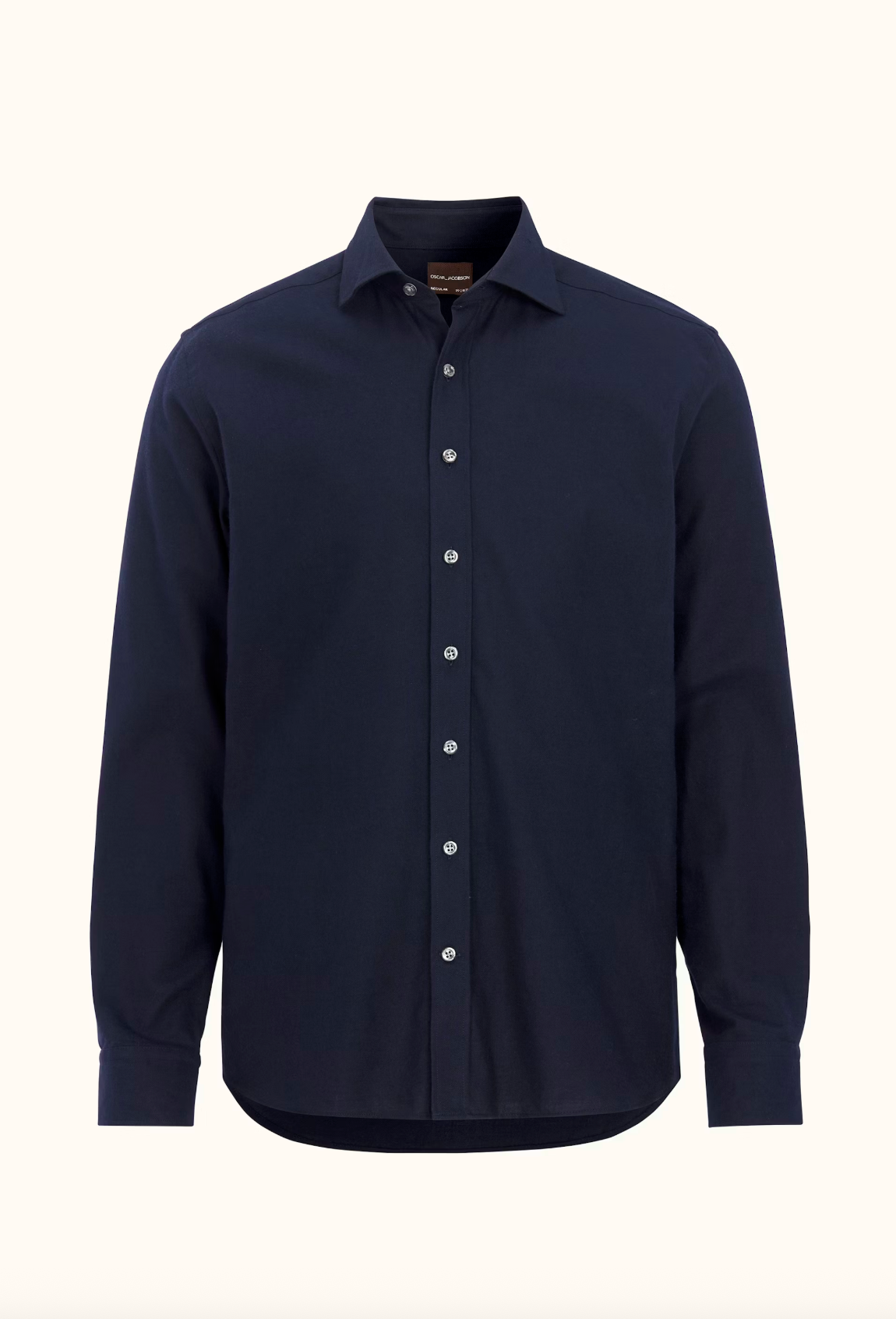 REG FIT BRUSHED FLANNEL SKJORTE